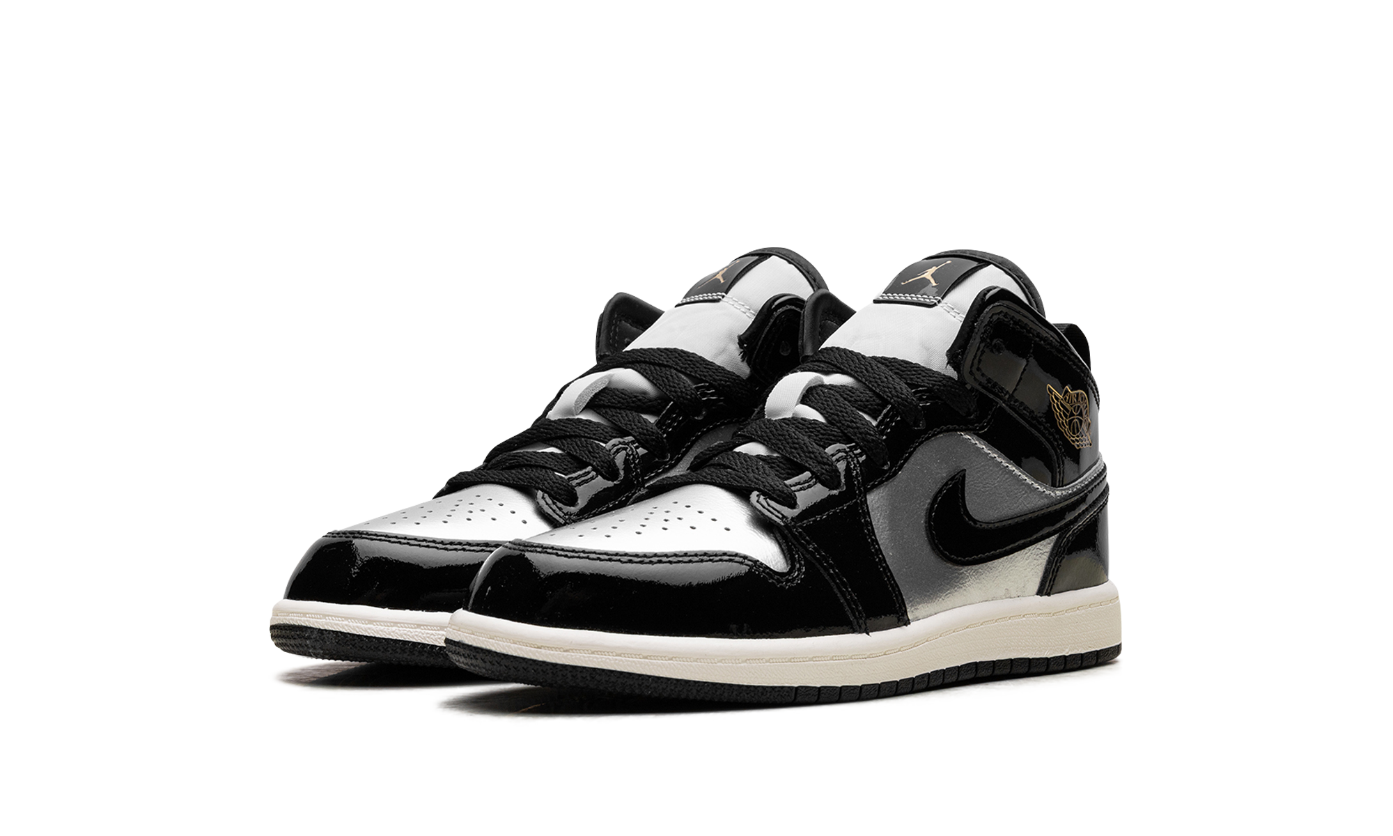 Jordan 1 Mid Se Ps "Black metallic silver sail metallic gold" FZ3937 001