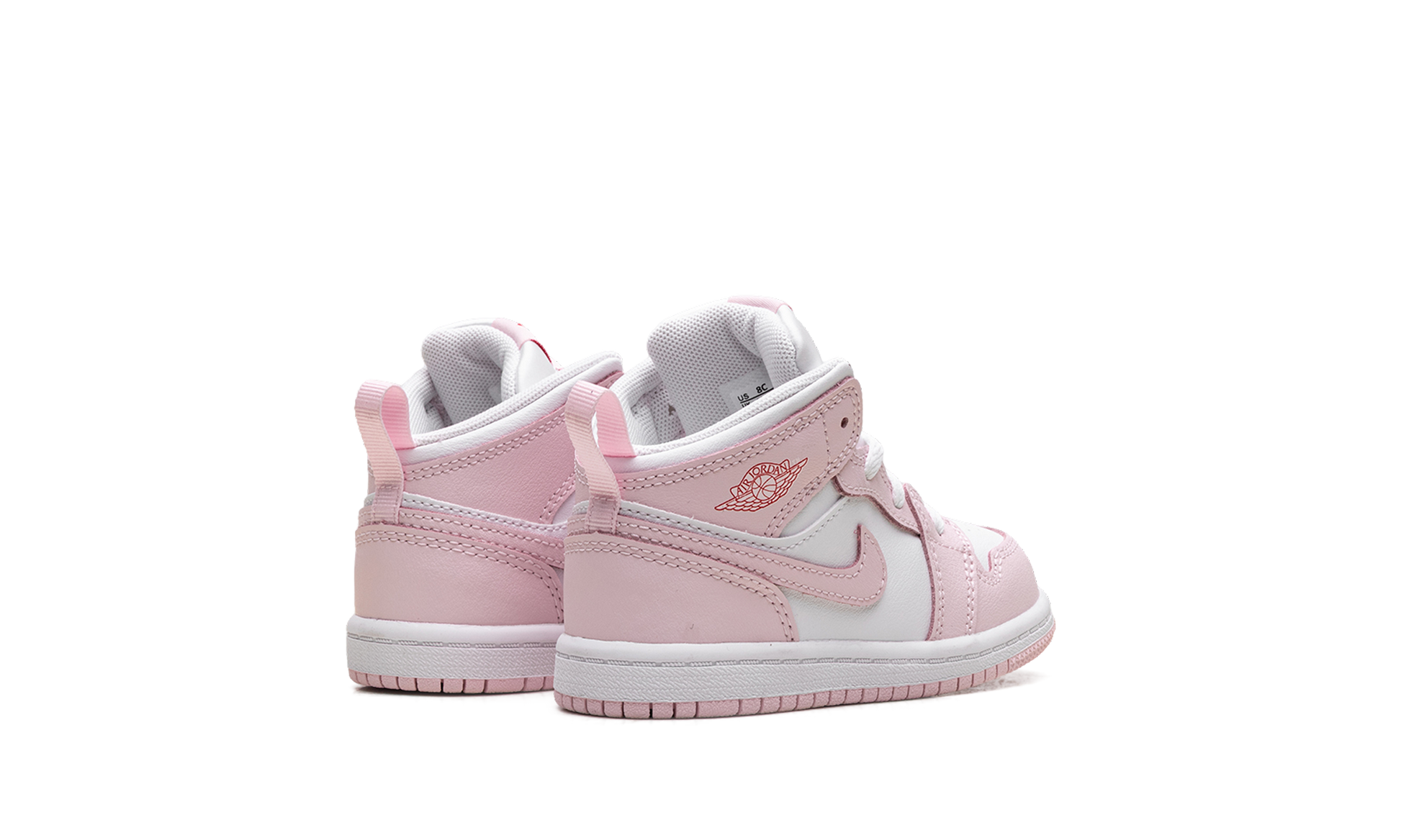 Jordan 1 Mid Td "Pink foam fire red" DQ8425 608