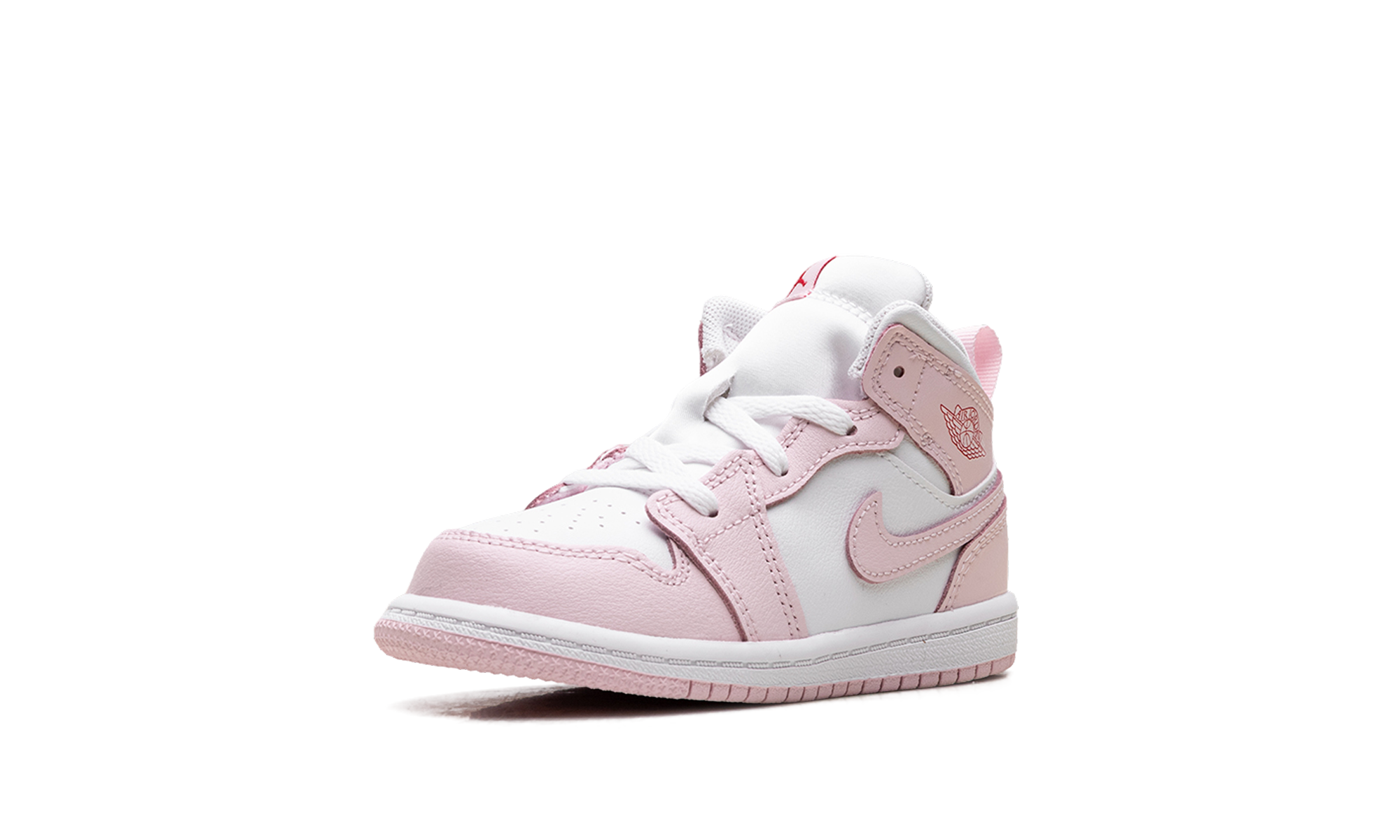 Jordan 1 Mid Td "Pink foam fire red" DQ8425 608