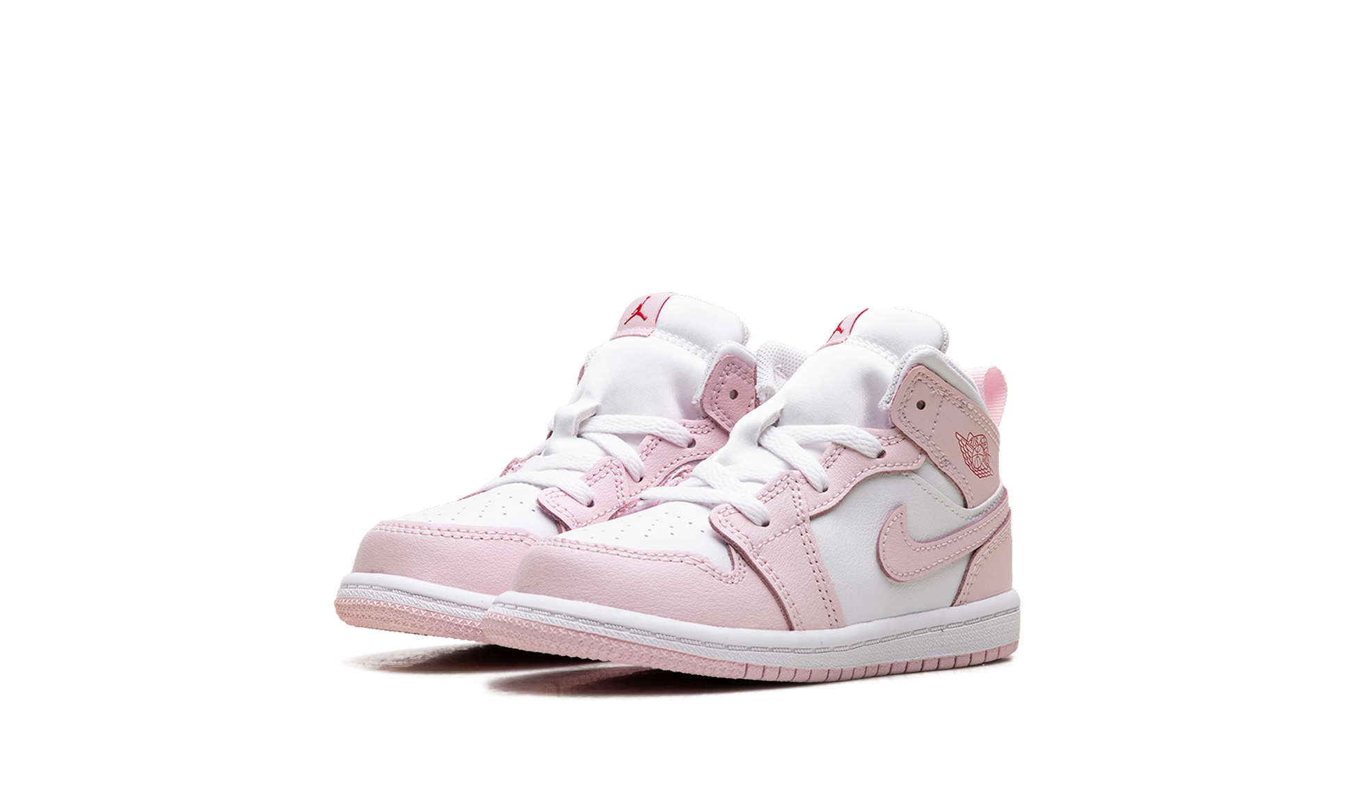 Jordan 1 Mid Td "Pink foam fire red" DQ8425 608