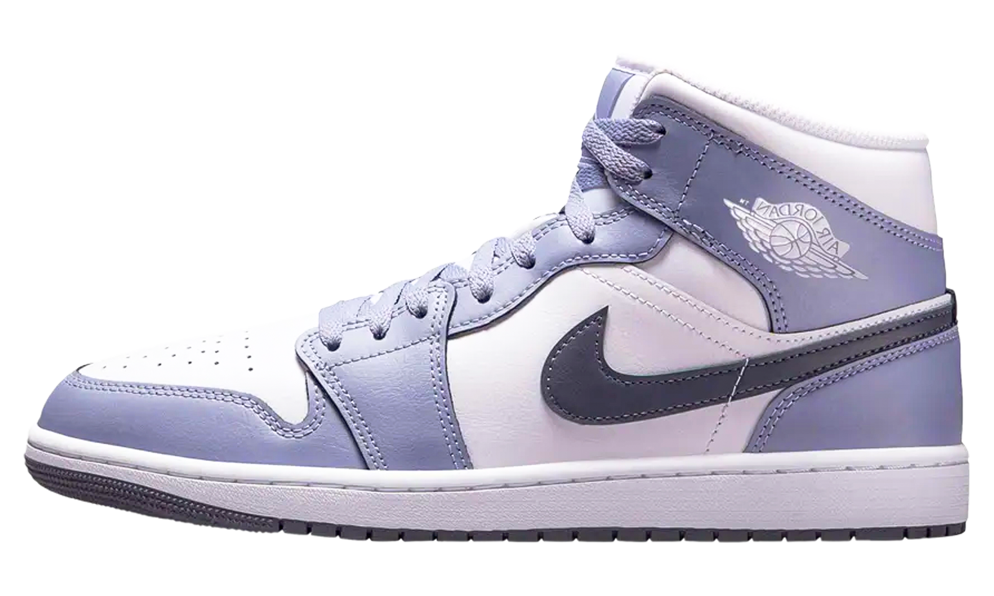 Jordan 1 Mid "White / dark blue grey / indigo haze" DQ8426 145
