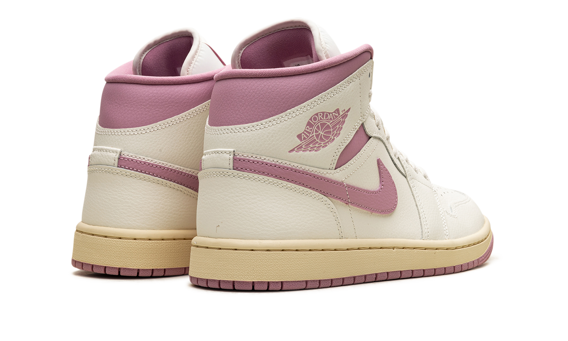 Jordan 1 Mid Women "Sail pink coconut milk" BQ6472 162