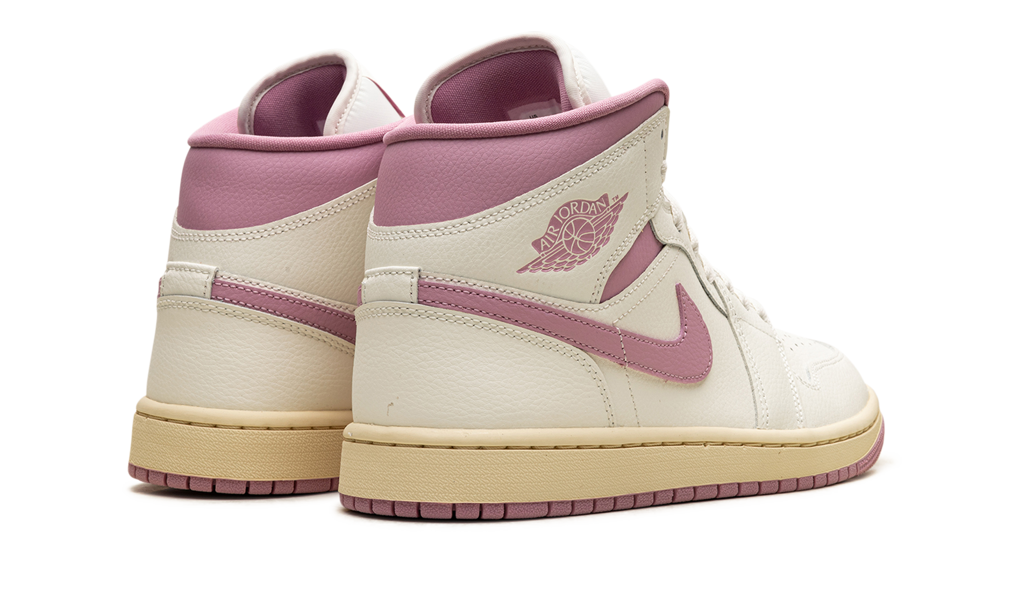 Jordan 1 Mid Women "Sail pink coconut milk" BQ6472 162