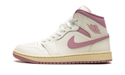 Jordan 1 Mid Women "Sail pink coconut milk" BQ6472 162