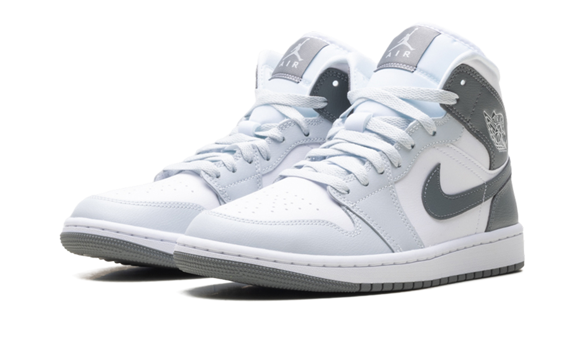 Jordan 1 Mid Women "White smoke grey" BQ6472 113
