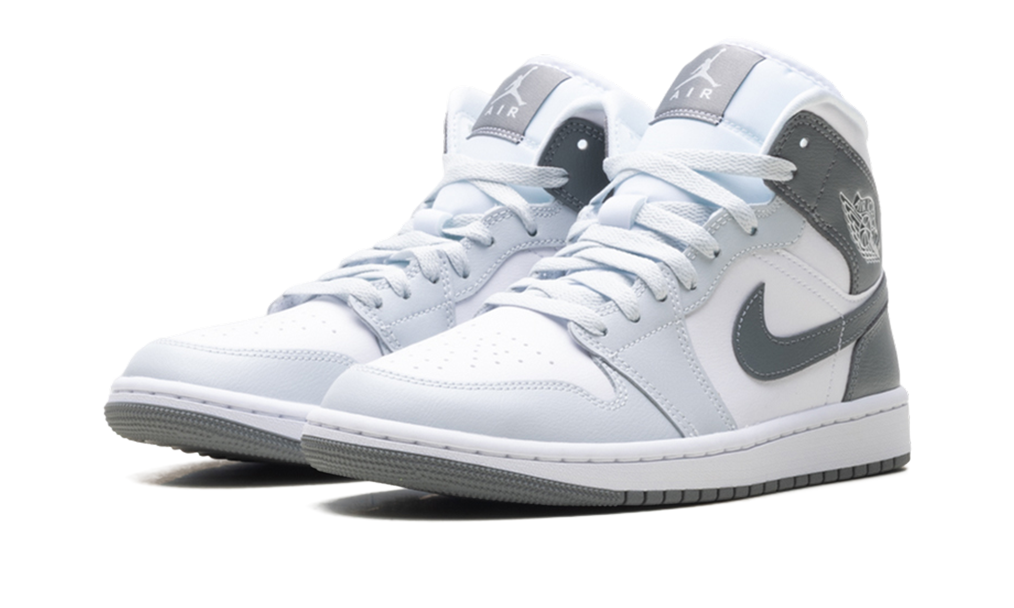 Jordan 1 Mid Women "White smoke grey" BQ6472 113