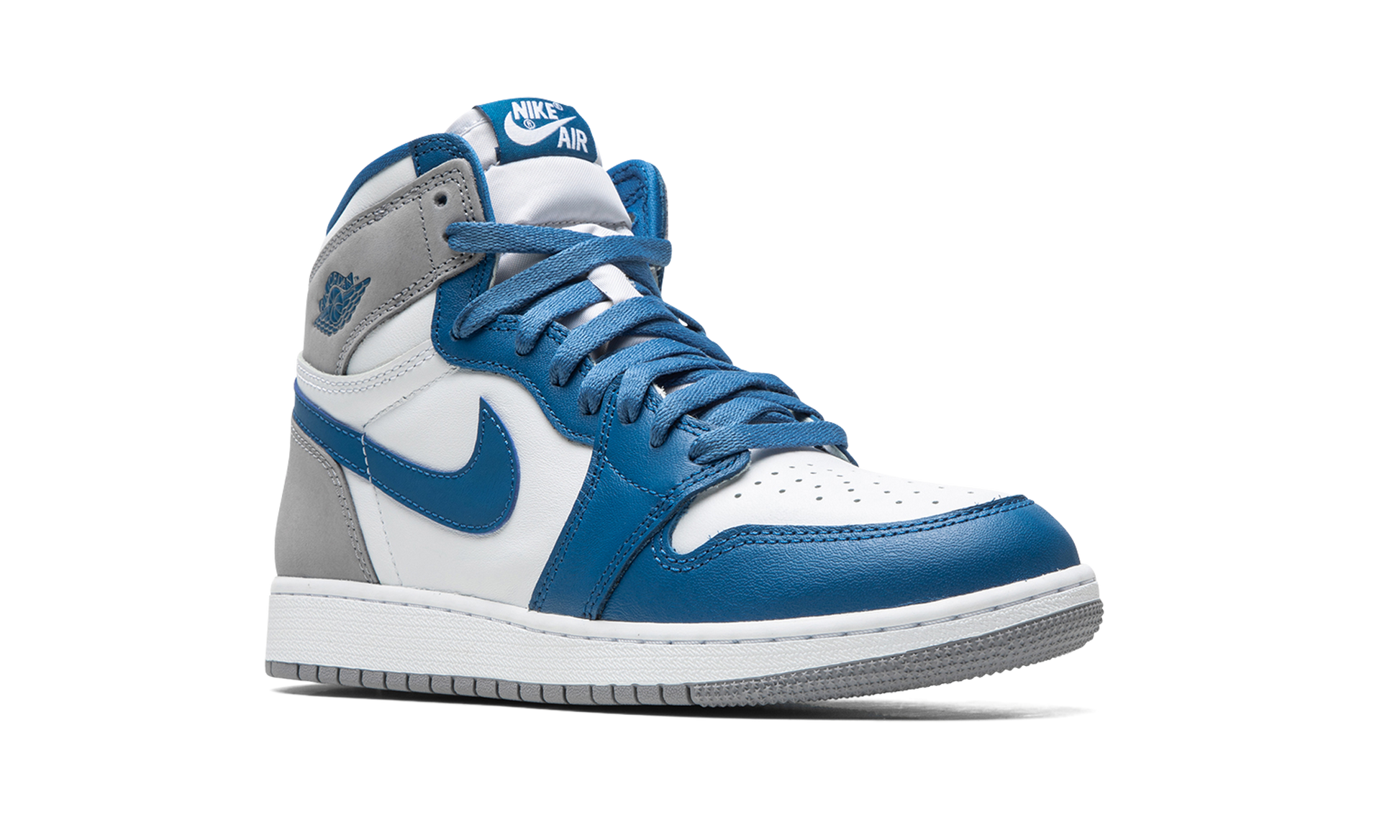 Jordan 1 RETRO High OG GS "True blue" FD1437 410