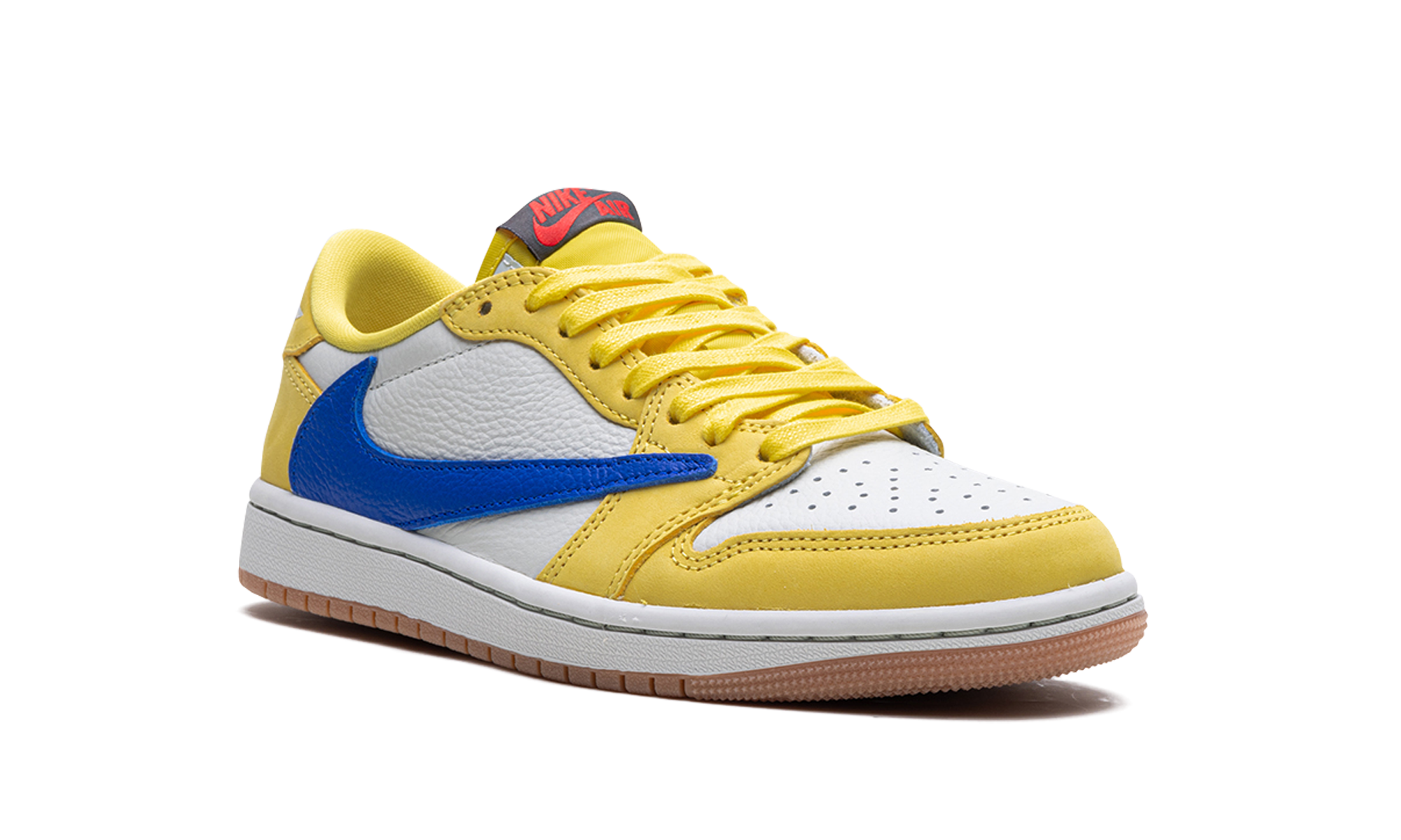 Jordan 1 RETRO Low OG Women "Travis scott - canary" DZ4137 700