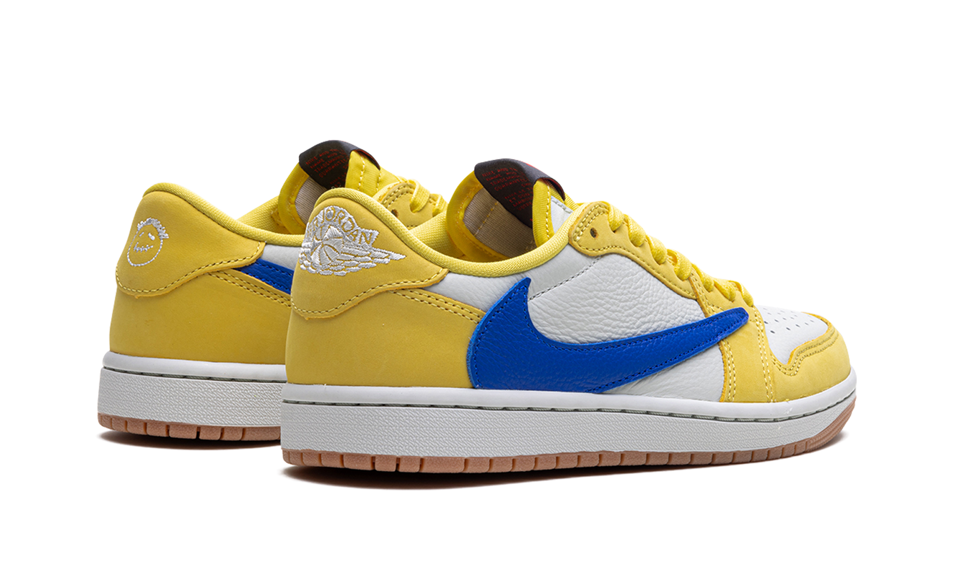 Jordan 1 RETRO Low OG Women "Travis scott - canary" DZ4137 700