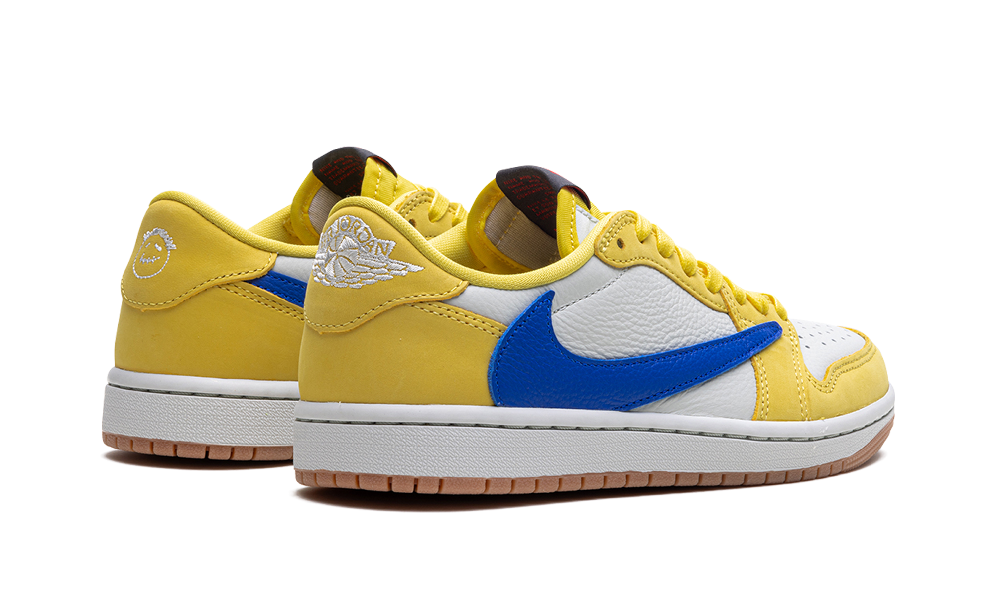 Jordan 1 RETRO Low OG Women "Travis scott - canary" DZ4137 700