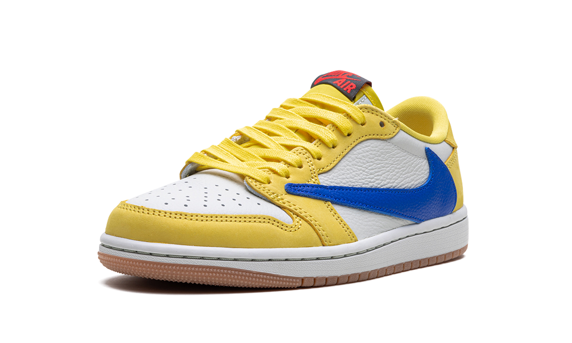 Jordan 1 RETRO Low OG Women "Travis scott - canary" DZ4137 700