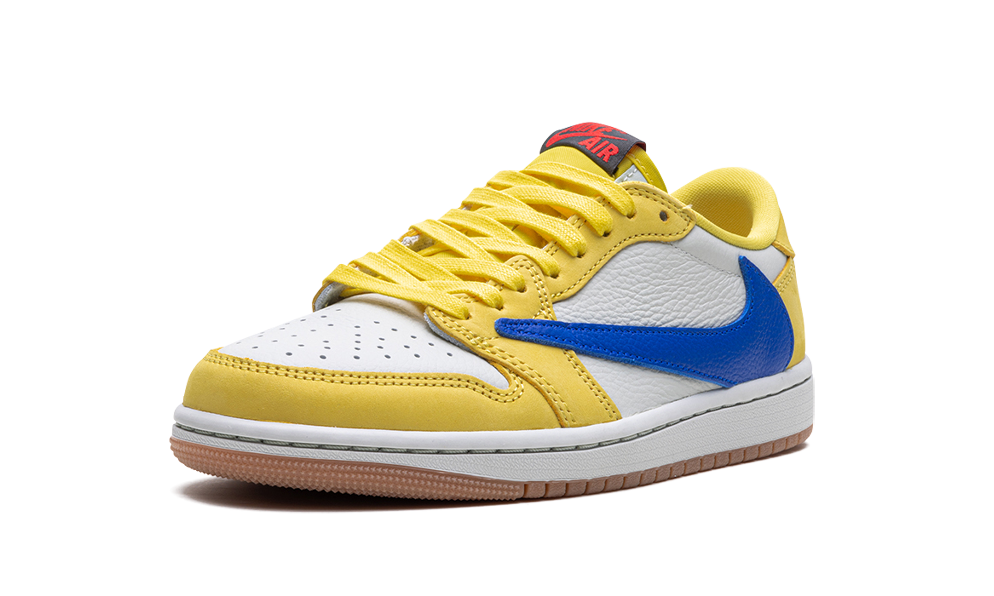 Jordan 1 RETRO Low OG Women "Travis scott - canary" DZ4137 700