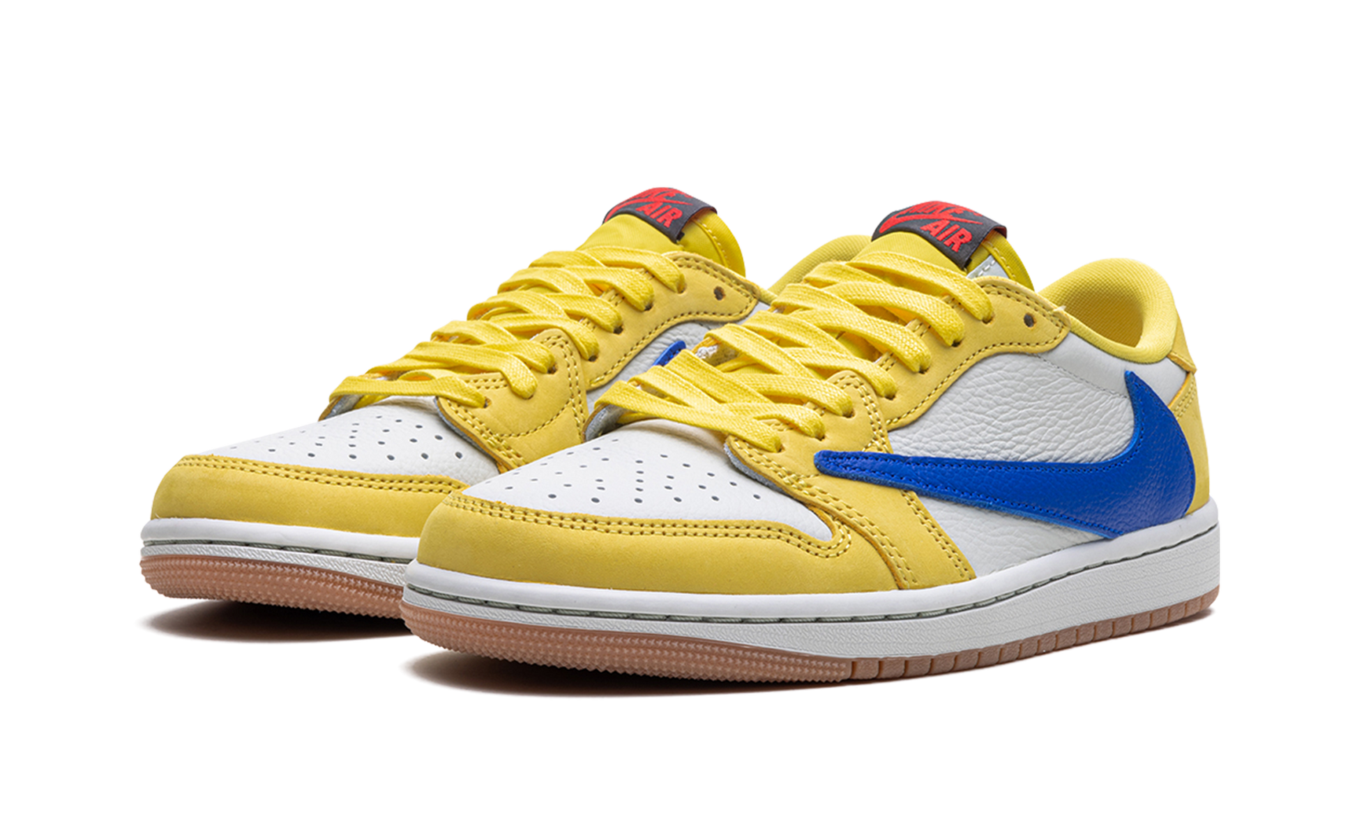 Jordan 1 RETRO Low OG Women "Travis scott - canary" DZ4137 700