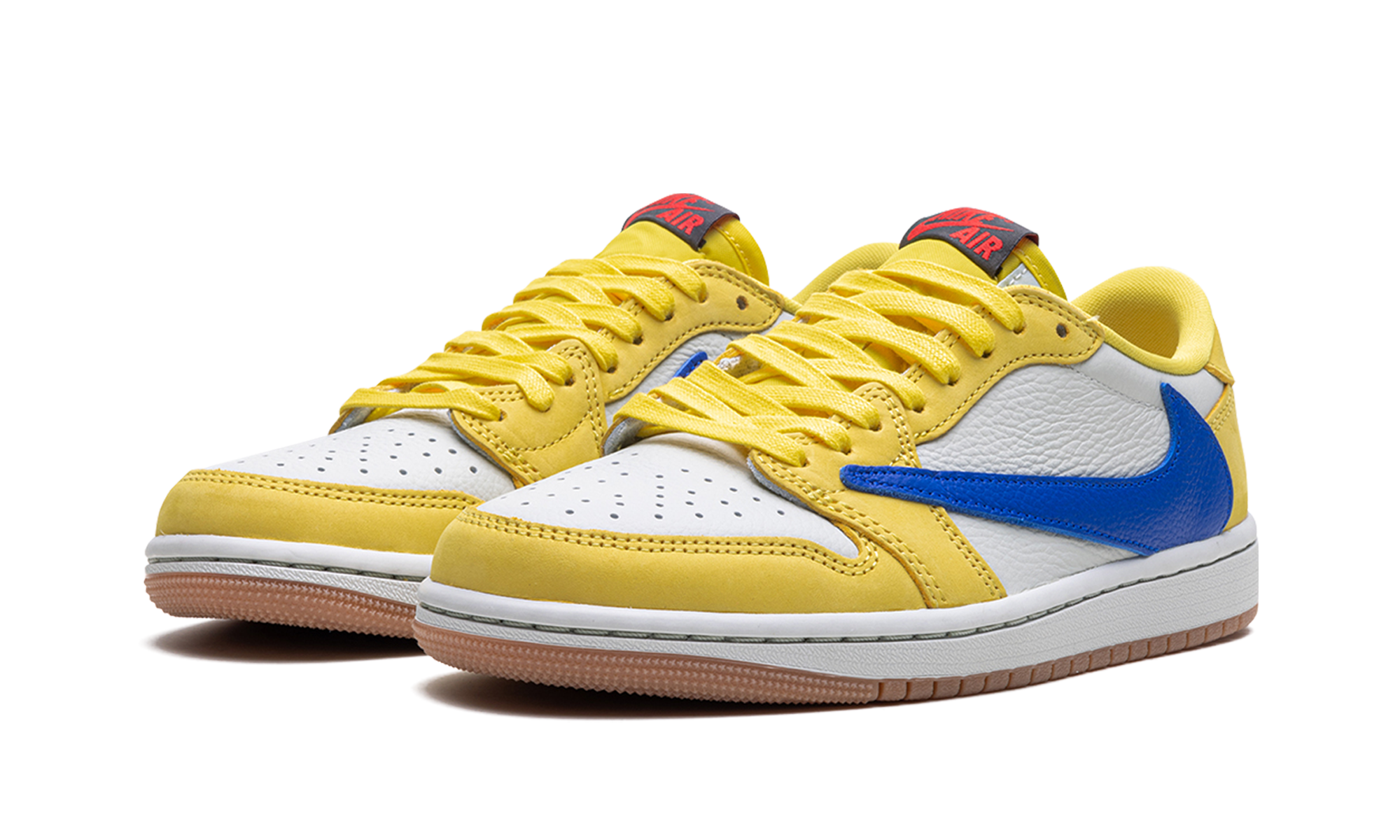 Jordan 1 RETRO Low OG Women "Travis scott - canary" DZ4137 700