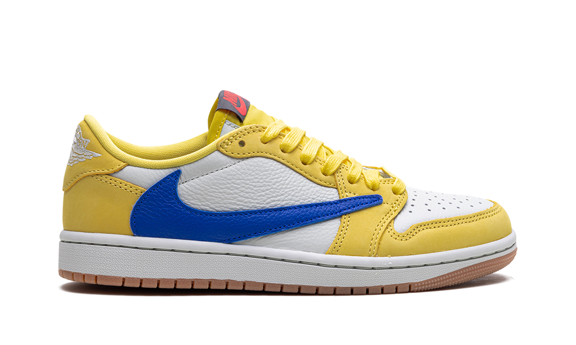 Jordan 1 RETRO Low OG Women "Travis scott - canary" DZ4137 700