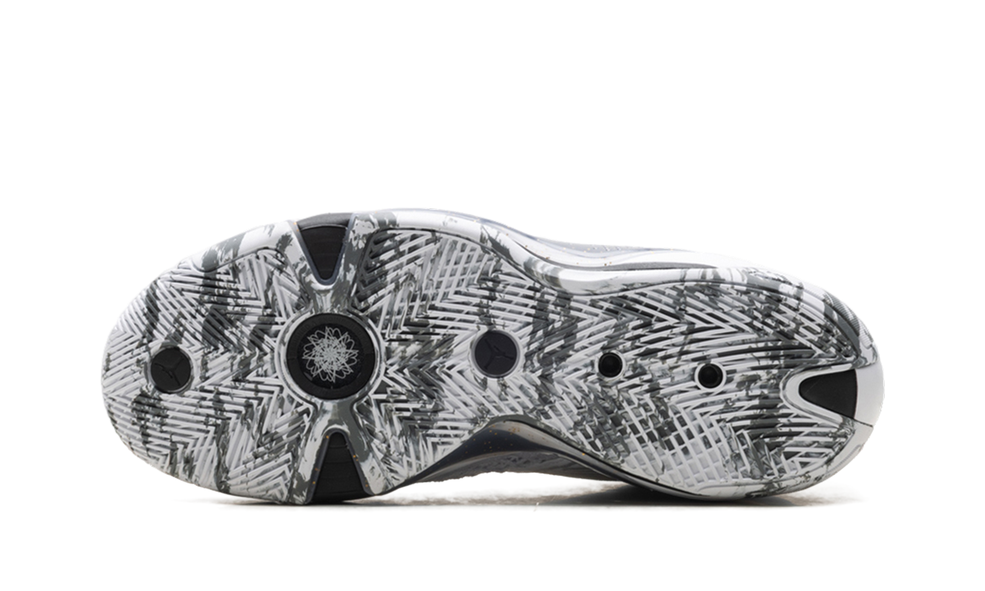 Jordan 38 Low "White metallic gold black" FD2326 107