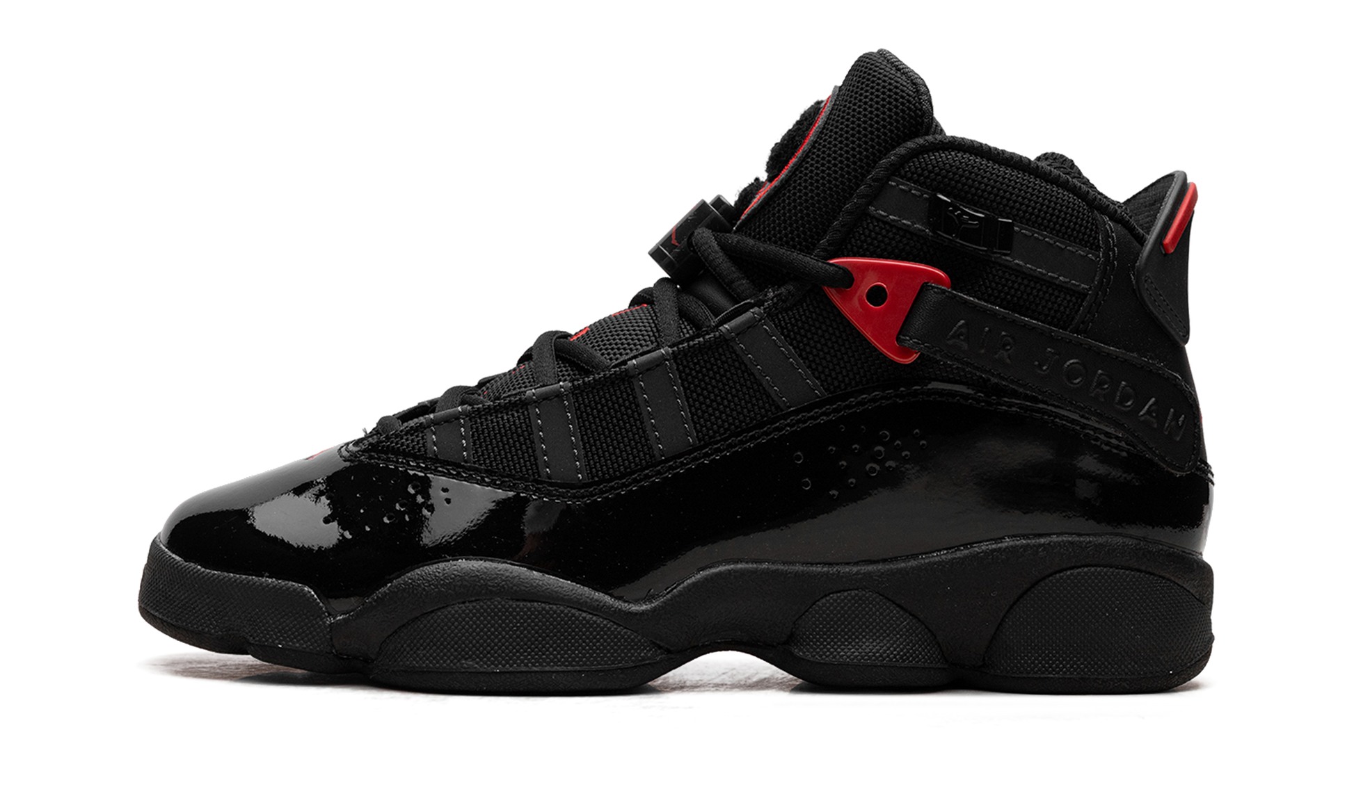 Jordan 6 Rings GS "Black Varsity Red"