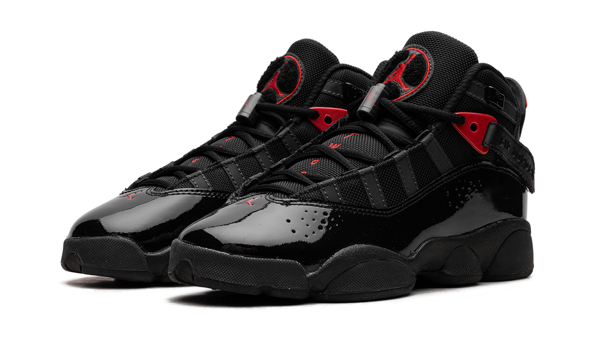 Jordan 6 Rings GS "Black Varsity Red"