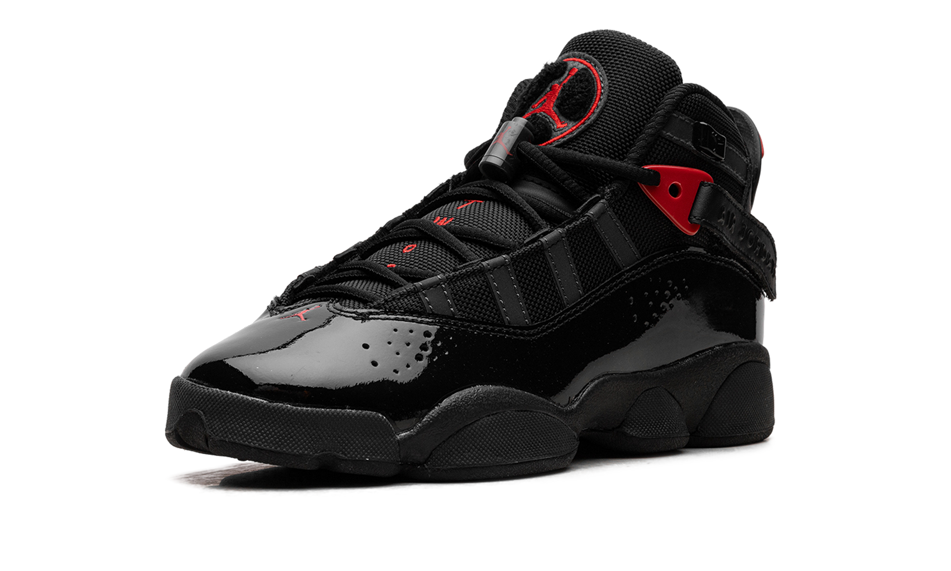 Jordan 6 Rings GS "Black Varsity Red"