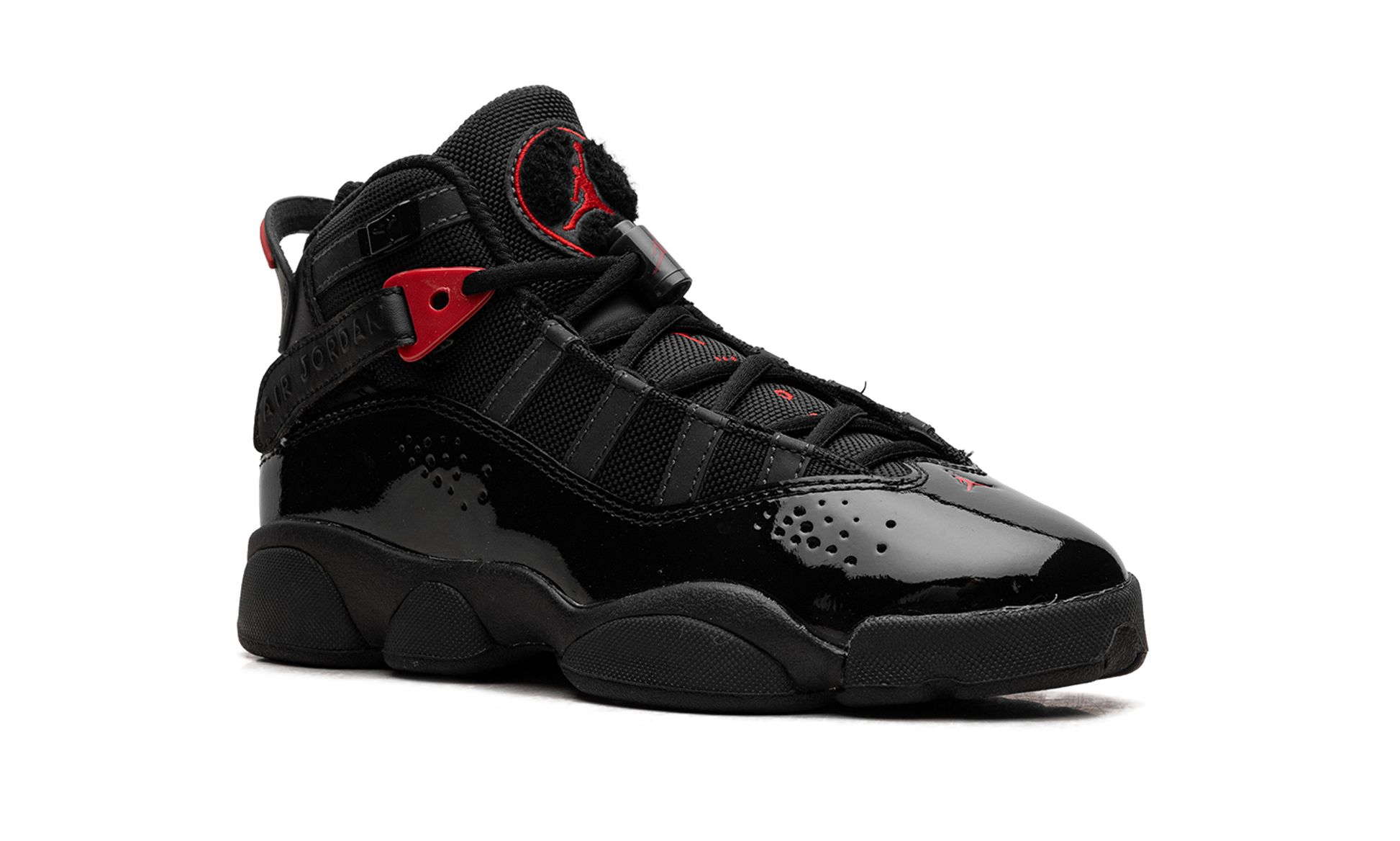 Jordan 6 Rings GS "Black Varsity Red"