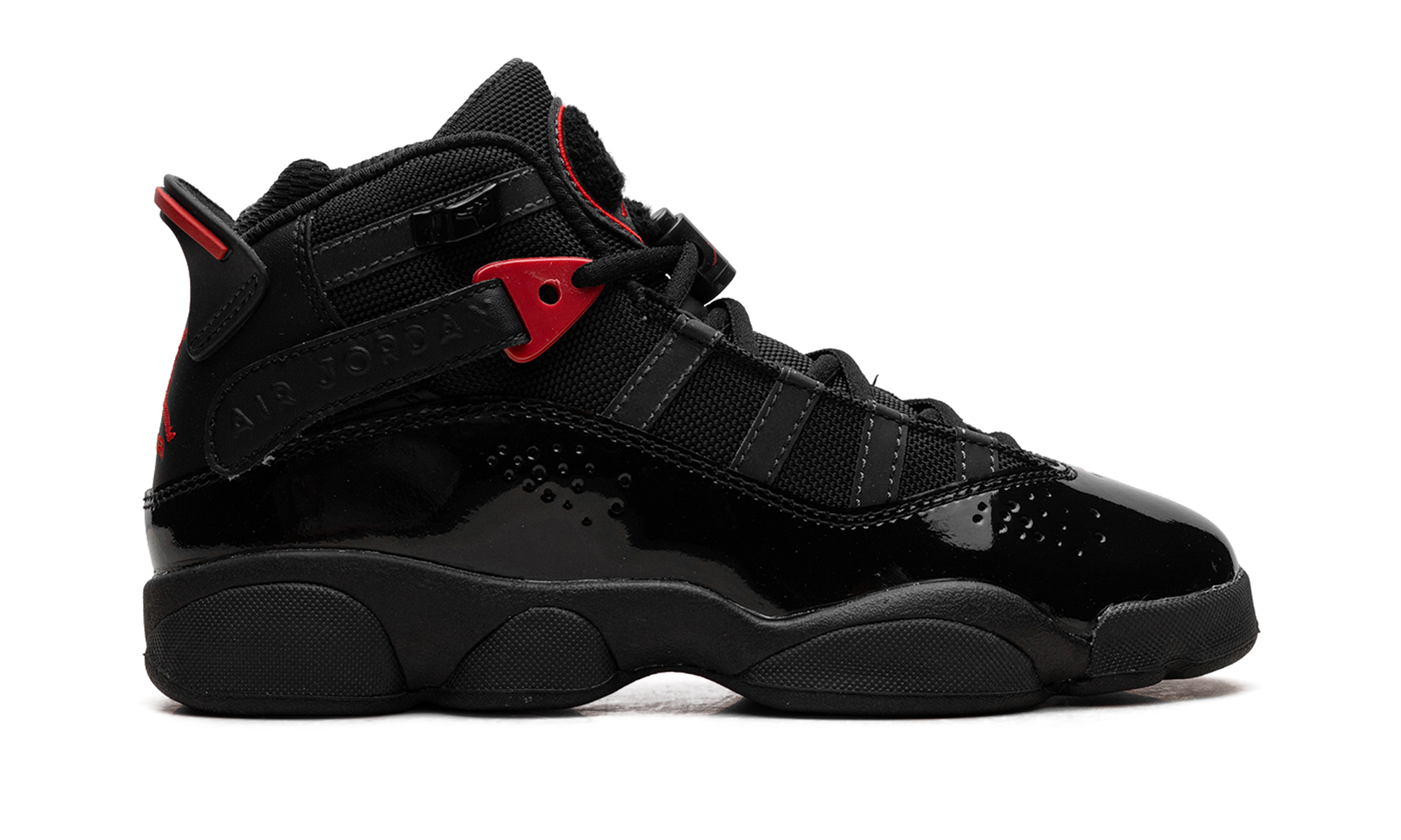 Jordan 6 Rings GS "Black Varsity Red"