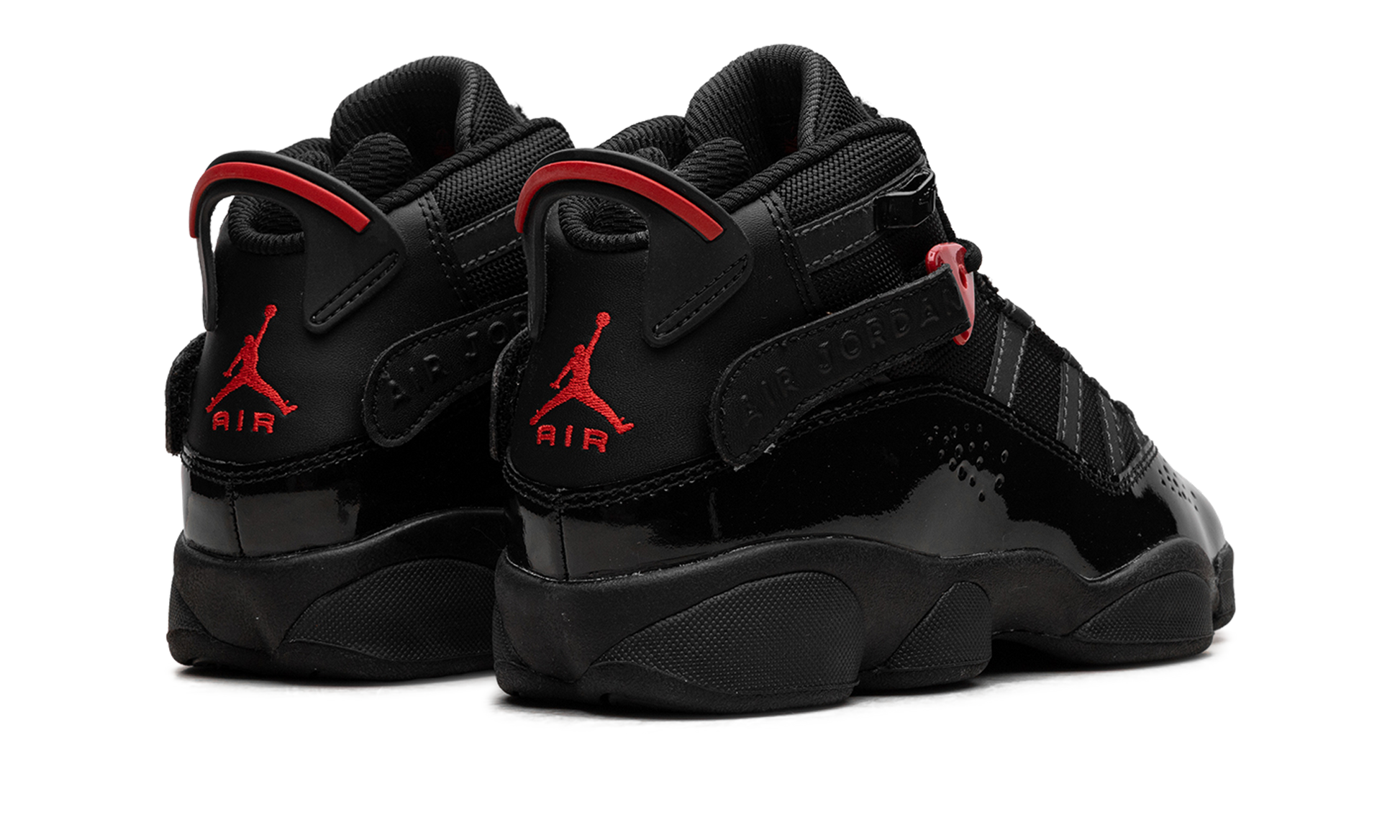 Jordan 6 Rings GS "Black Varsity Red"