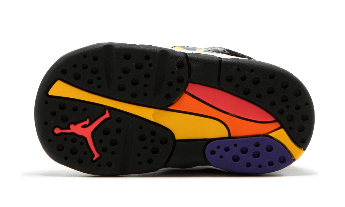 Jordan 8 Bt Td "White / Infrd 23 / Black / Brght Cncr"