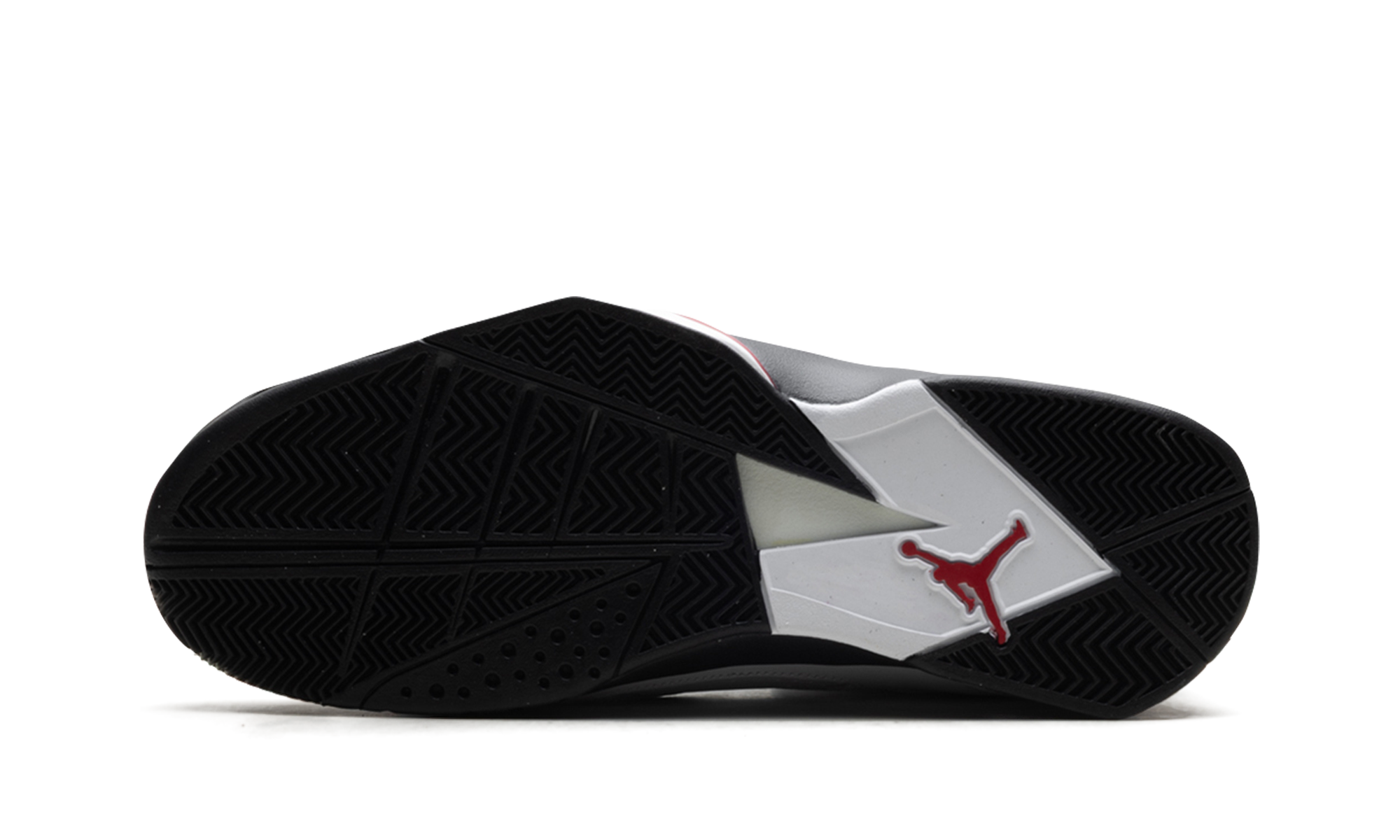 Jordan True Flight "White / varsity red'" 342964 160