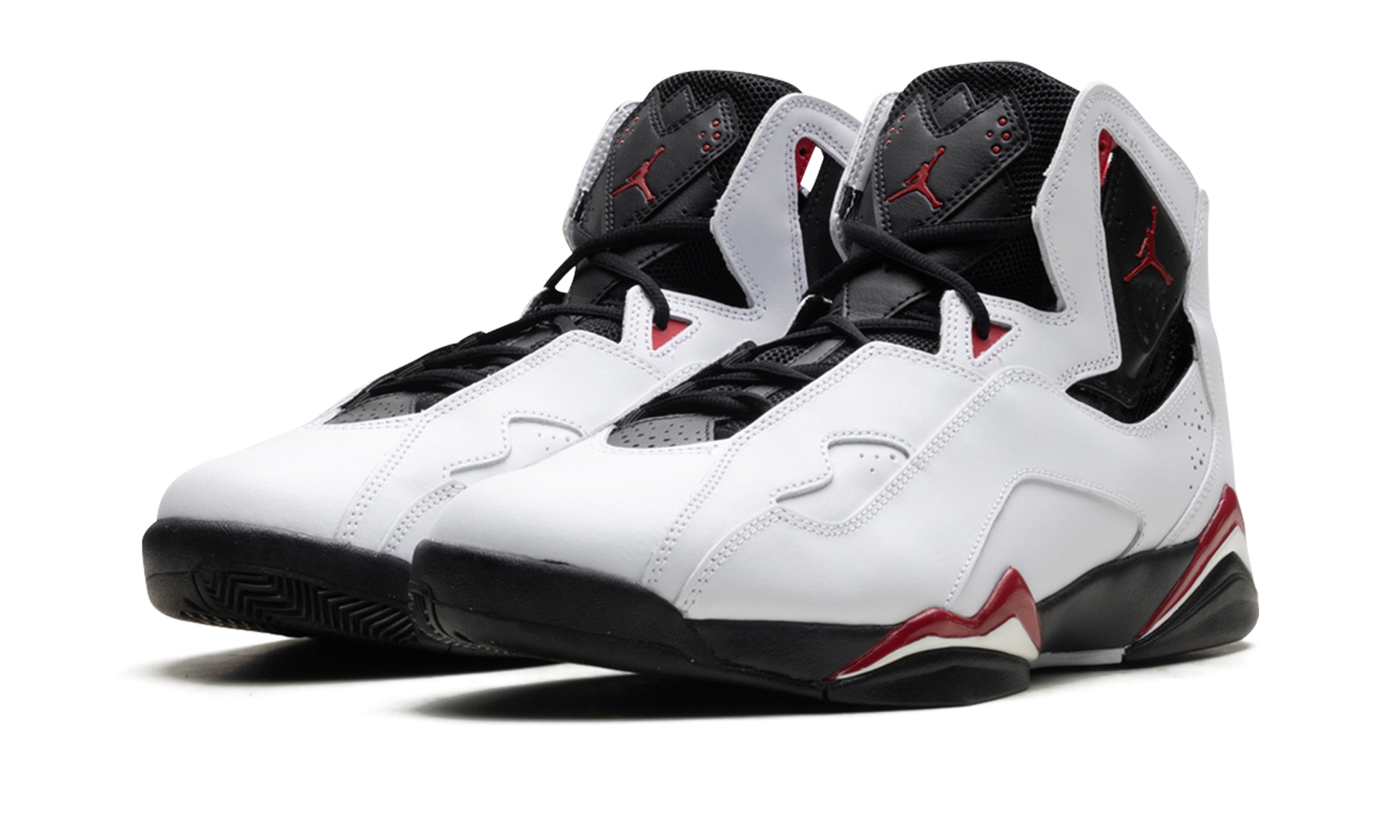Jordan True Flight "White / varsity red'" 342964 160