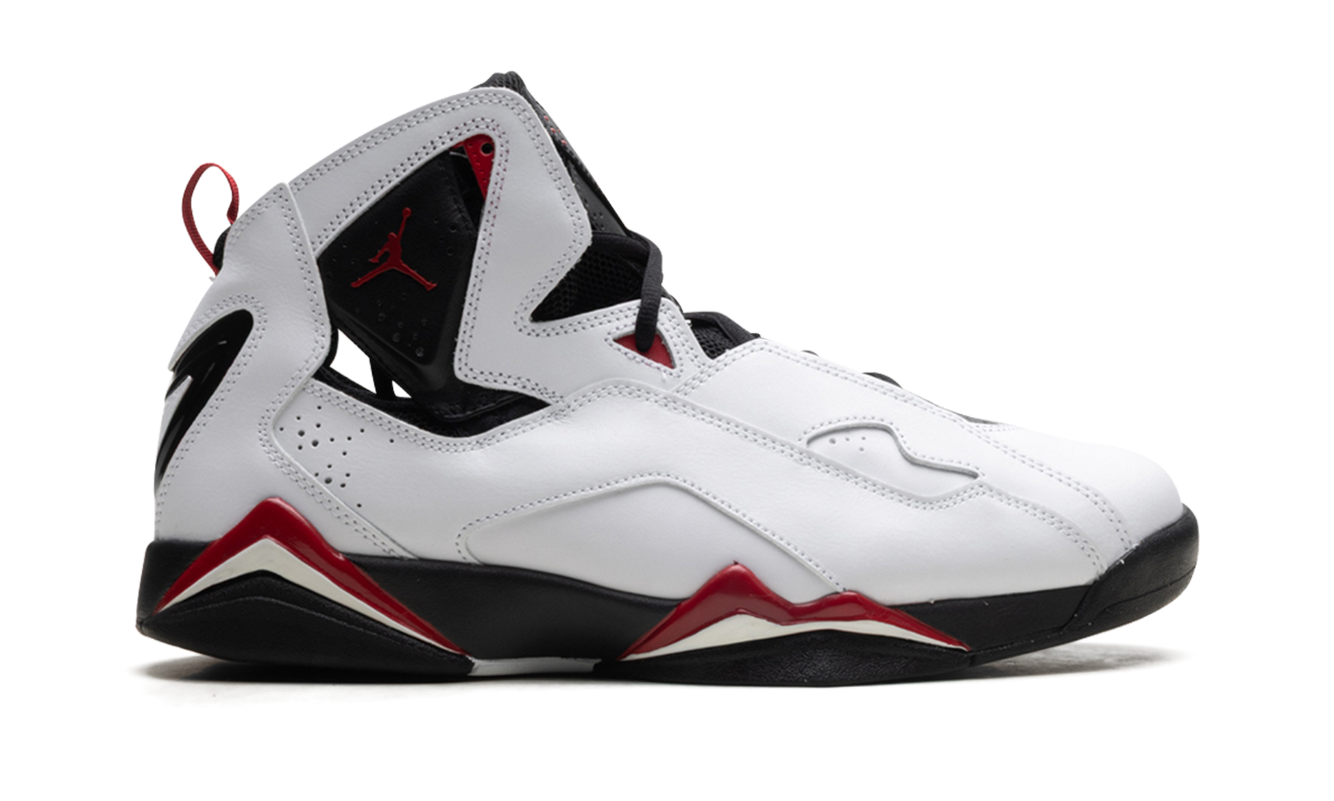 Jordan True Flight "White / varsity red'" 342964 160