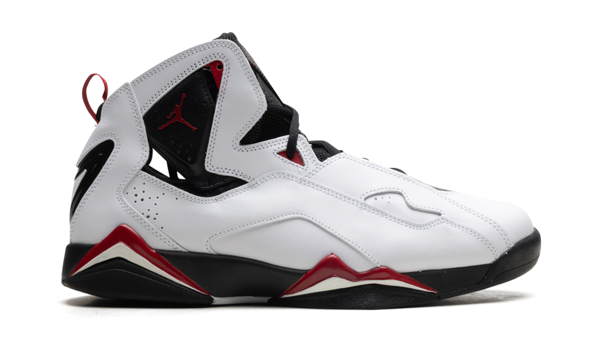Jordan True Flight "White / varsity red'" 342964 160