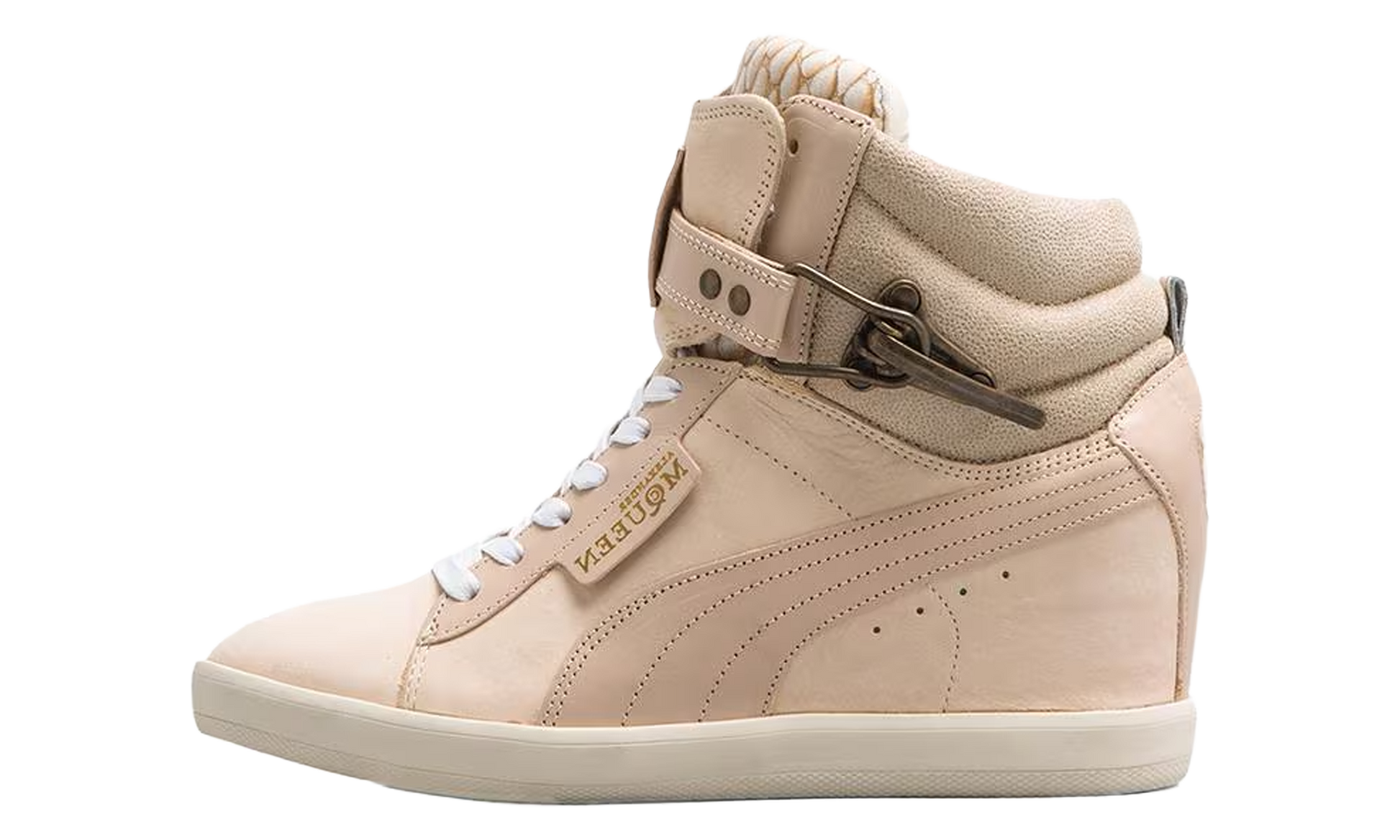 Joustesse Mid Wedge Sneaker "Alexander Mcqueen - Marshmallow"