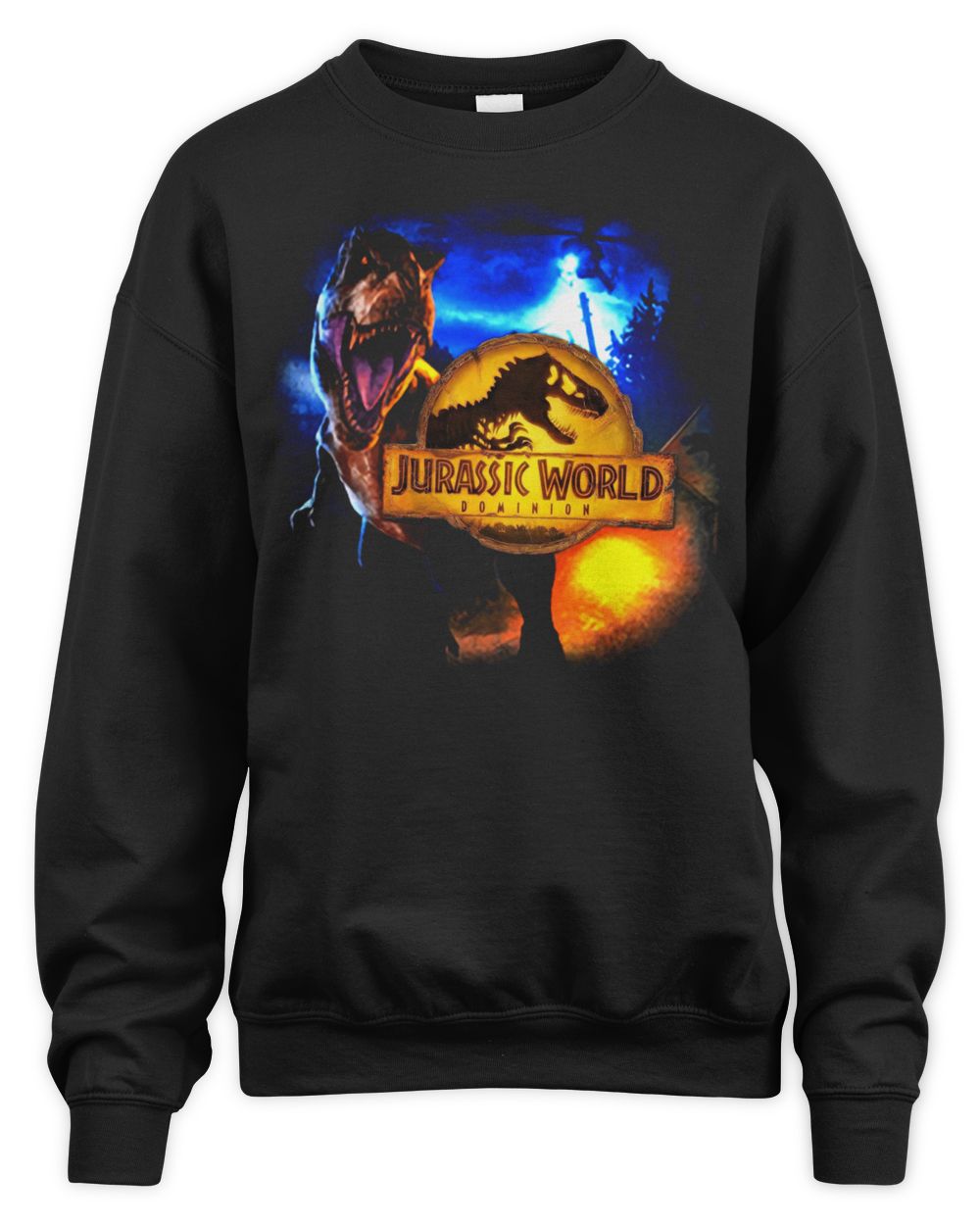 Jurassic World Merch Amber Logo Shirt