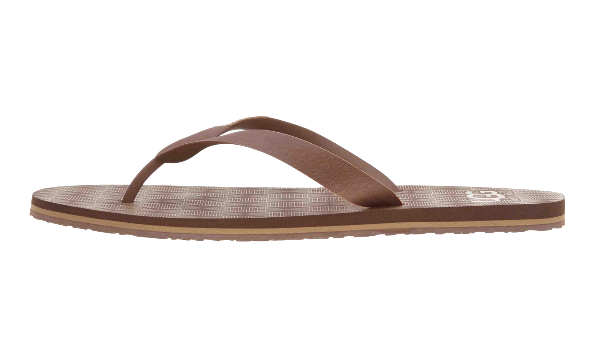 Keppel Thongs Slippers "Chocolate"