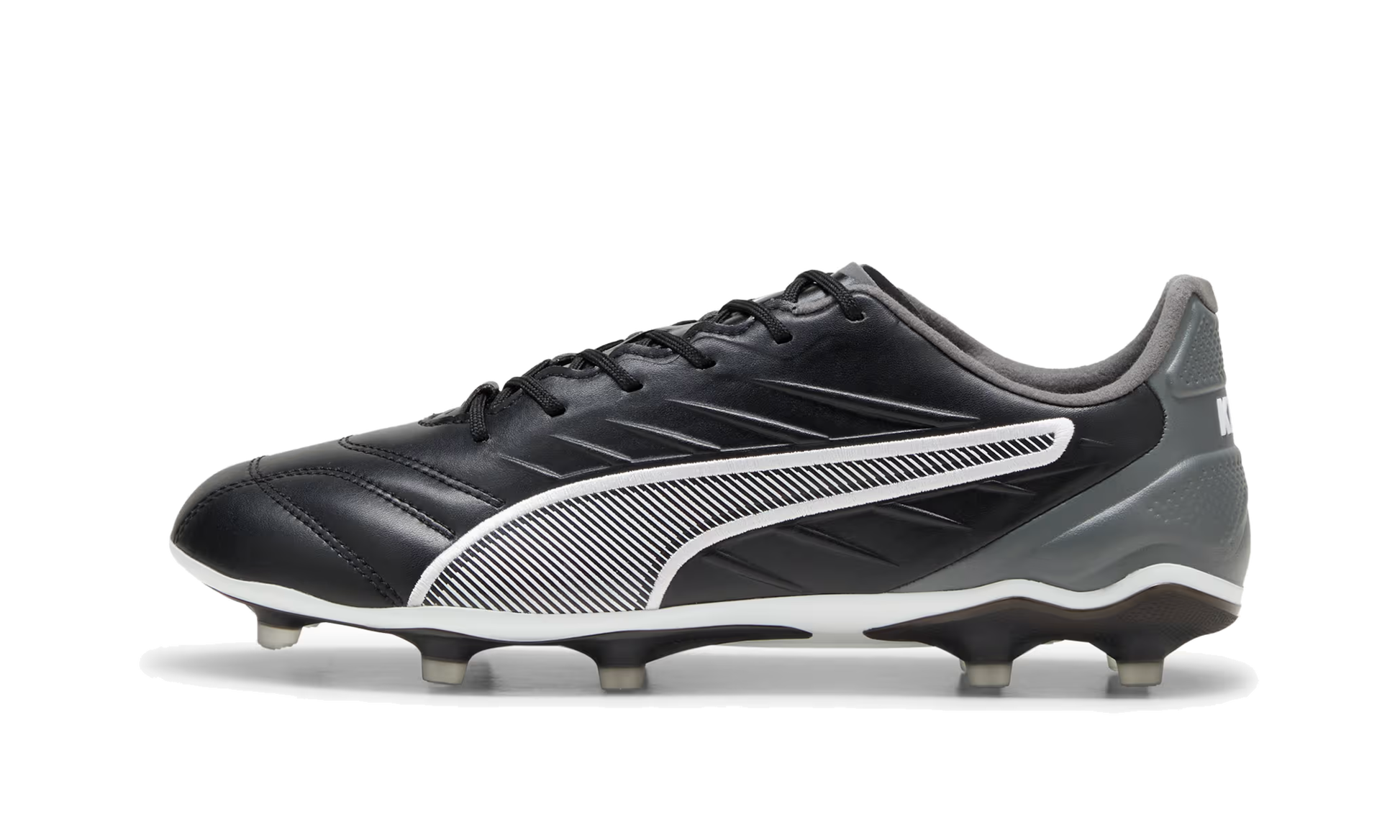 King Pro Fg/ag Football Boots "Puma black / puma white / cool dark gray" 107862 01