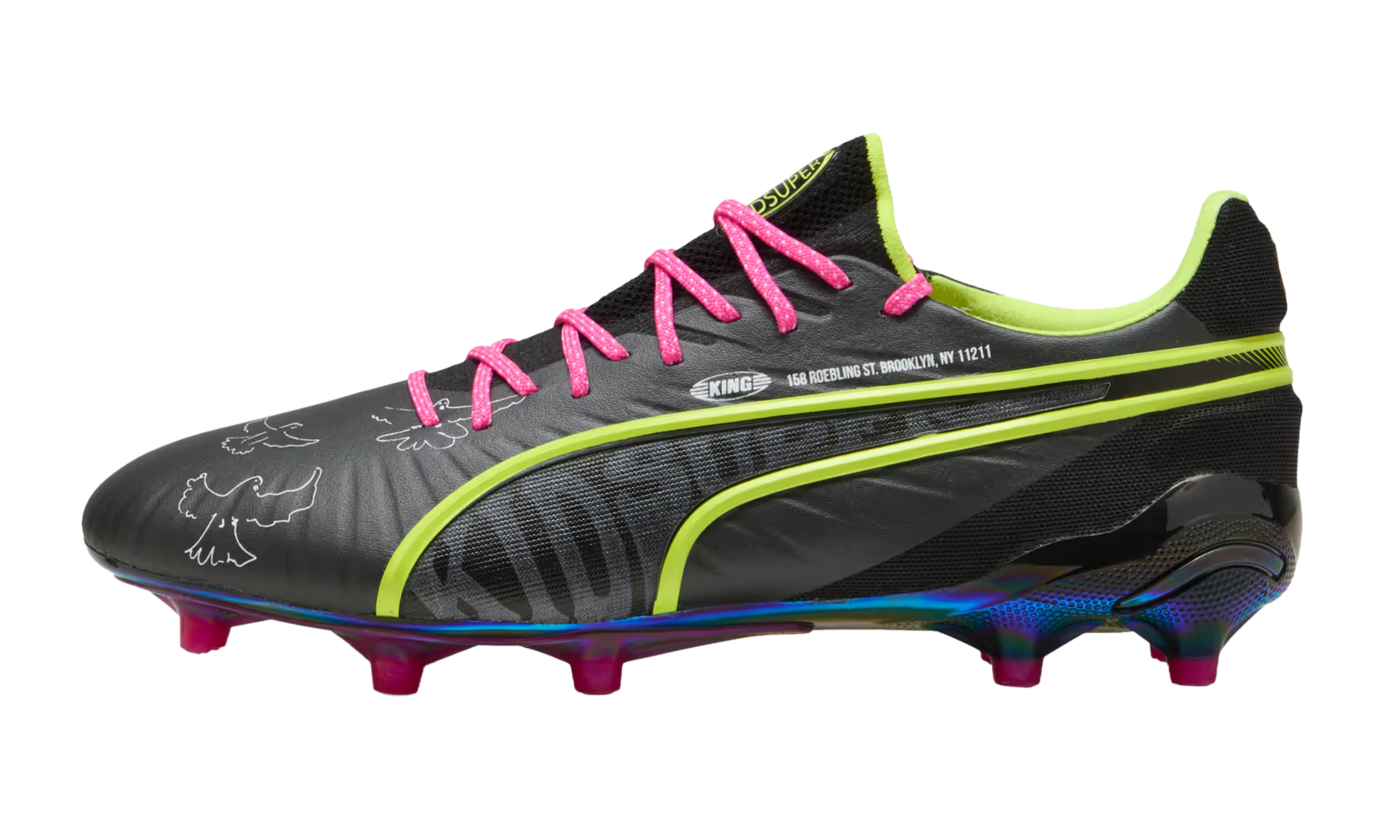 King Ultimate Fg/ag "Kidsuper Black Electric Lime"