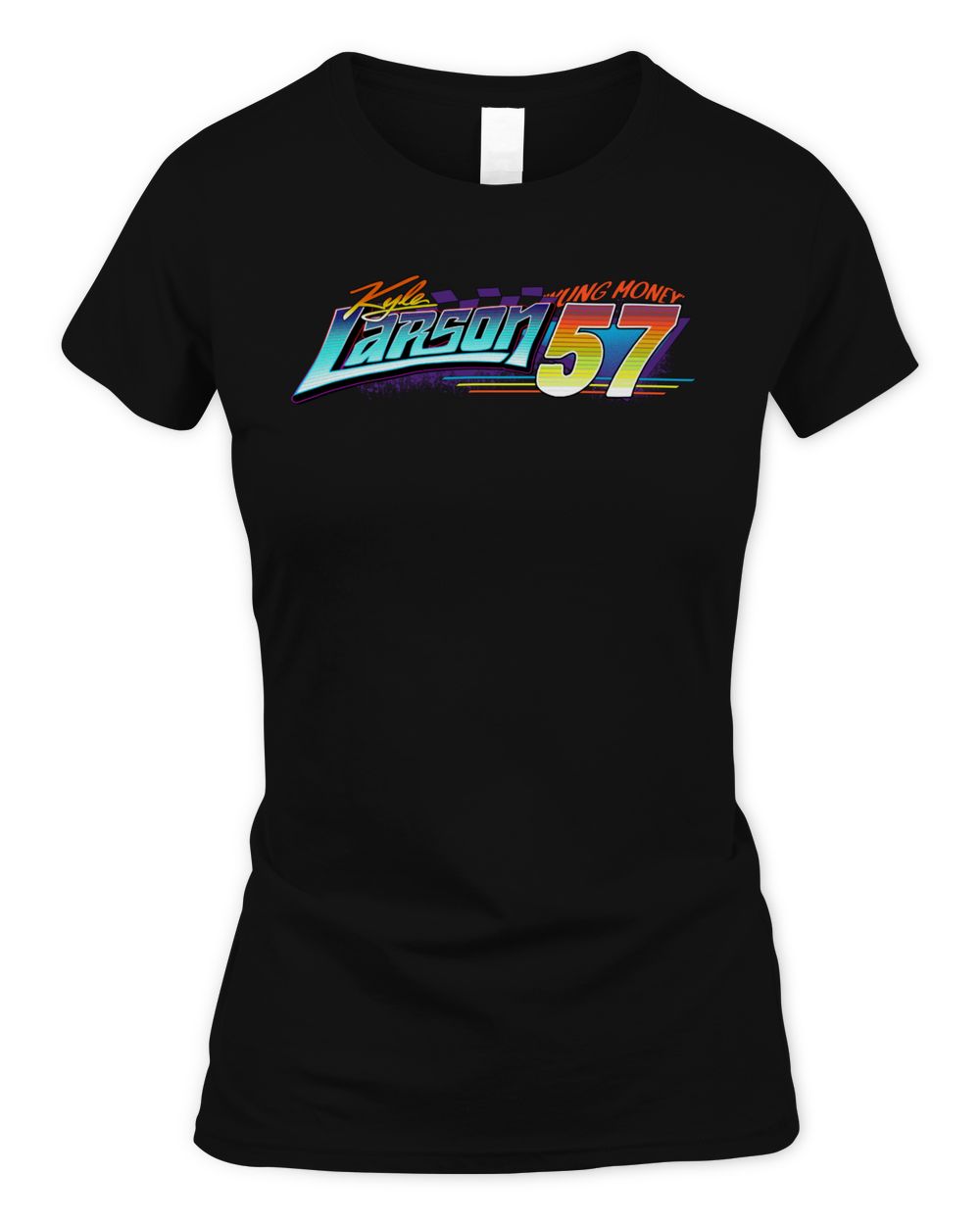 Kyle Larson Merch Knoxville Neon Shirt