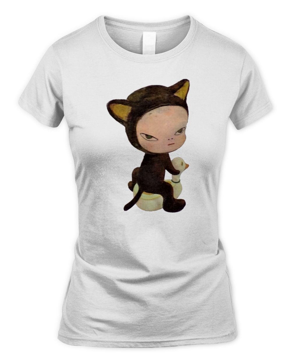 Lacma Yoshitomo Nara Harmless Kitty Onesie Shirt