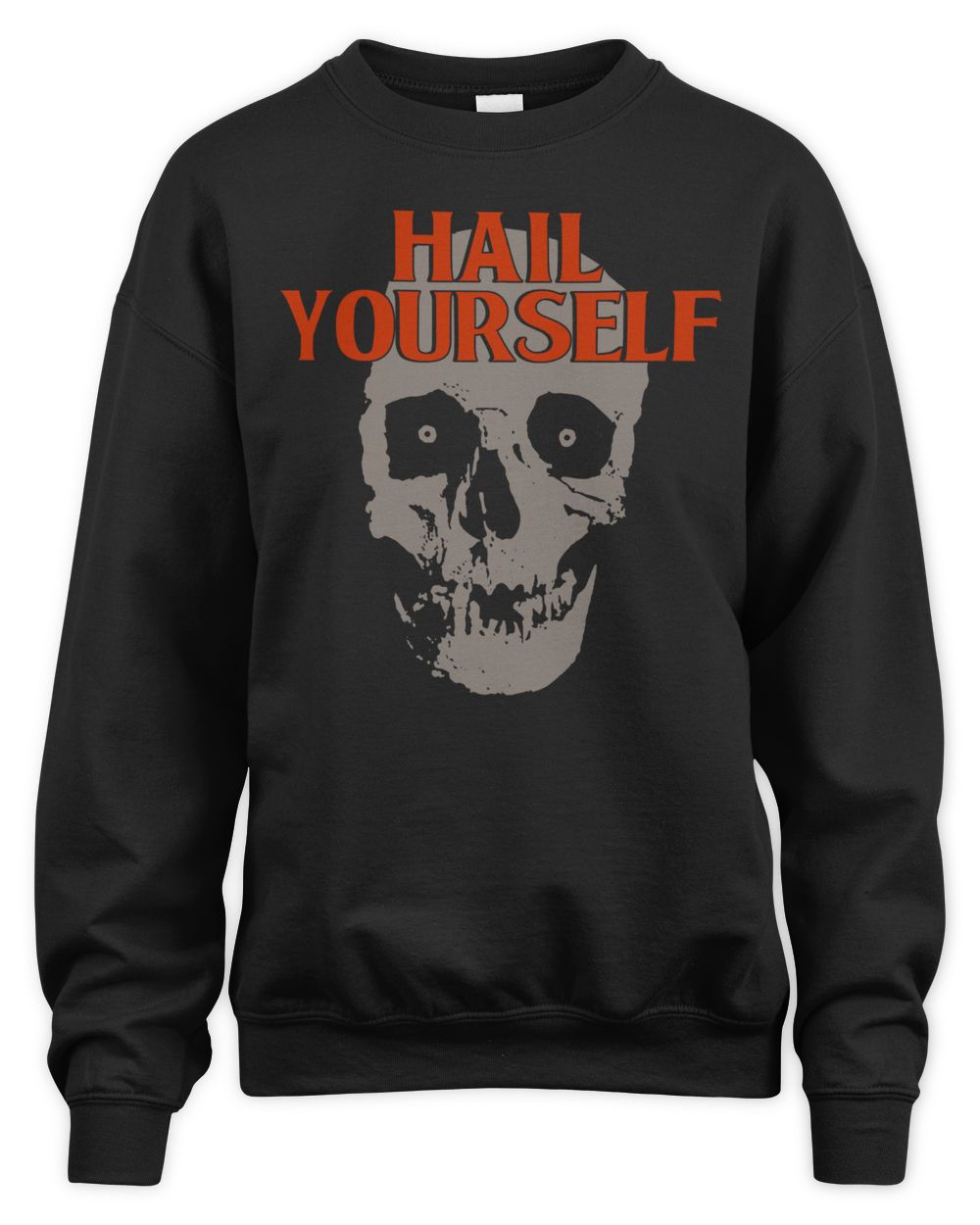 Last Podcast On The Left Merch Living Skull Raw Edge Shirt