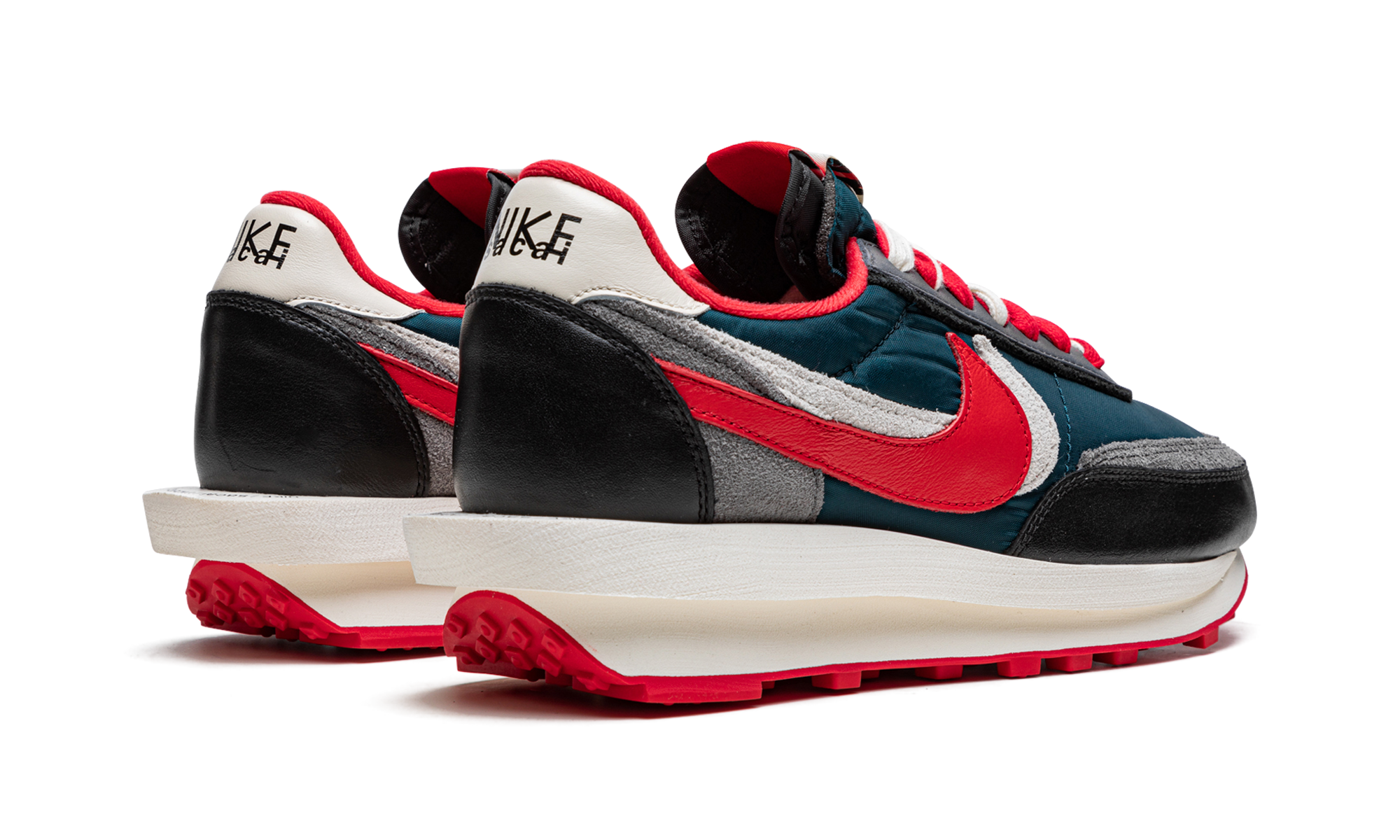 Ldwaffle "Undercover x sacai - midnight spruce university red" DJ4877 300