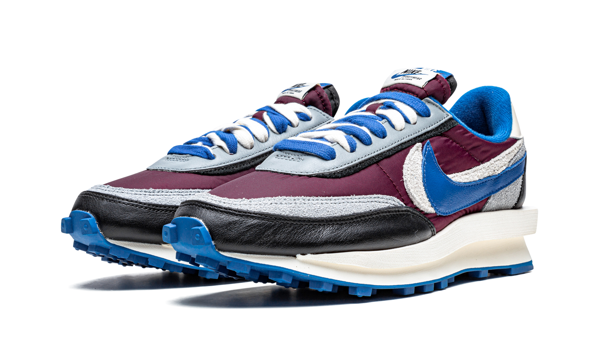 Ldwaffle "Undercover x sacai - night maroon" DJ4877 600