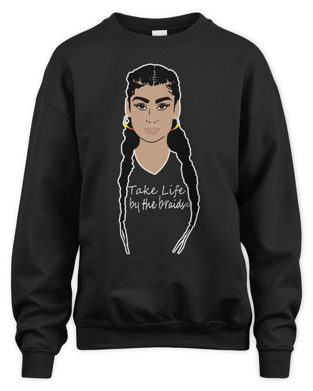 Let Them Play Apparel Take Life by the Braids Shirt