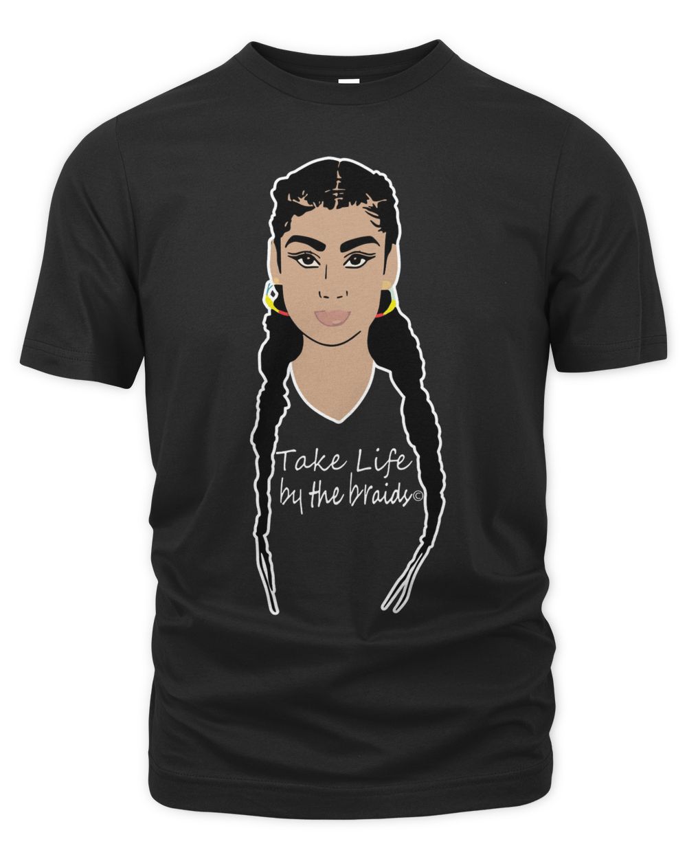 Let Them Play Apparel Take Life by the Braids Shirt