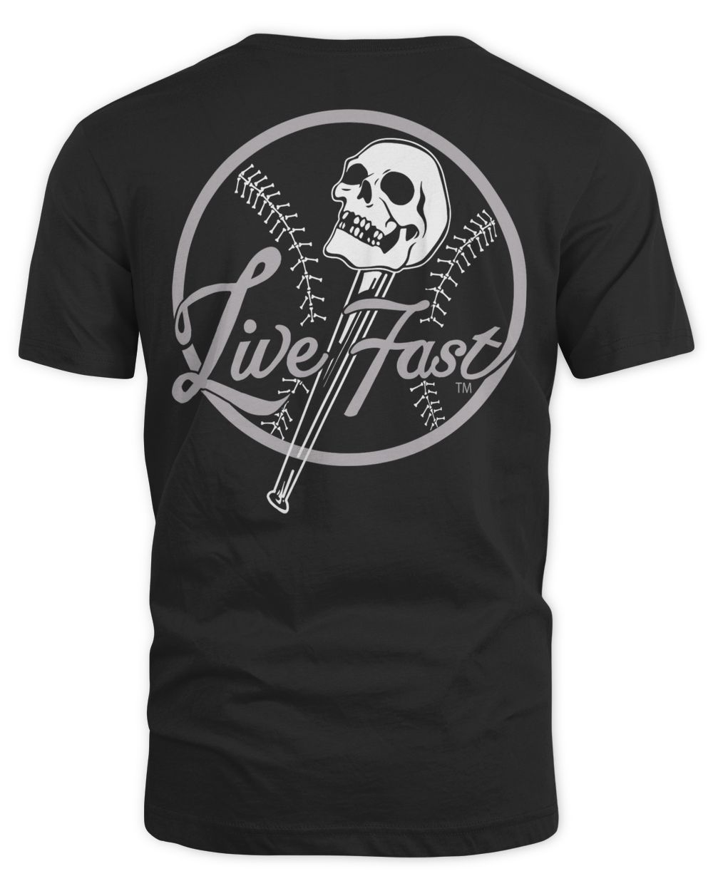 Live Fast Die Young Clothing Live Fast Skull Shirt