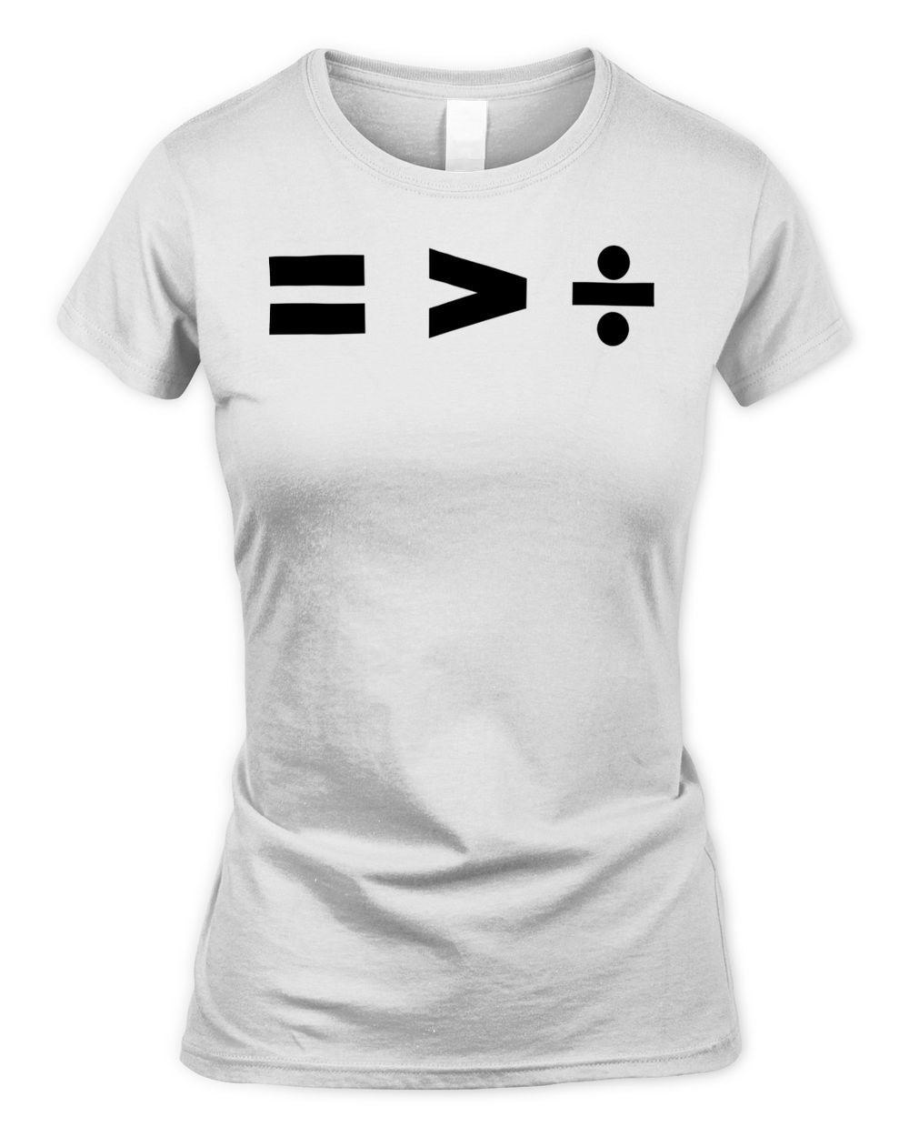 Melanin Apparel Equal is Greater Than Divided Shirt