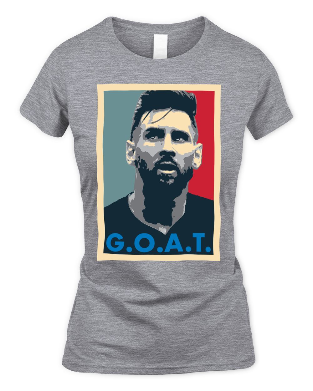 Messi Merch Face of G.o.a.t. Shirt