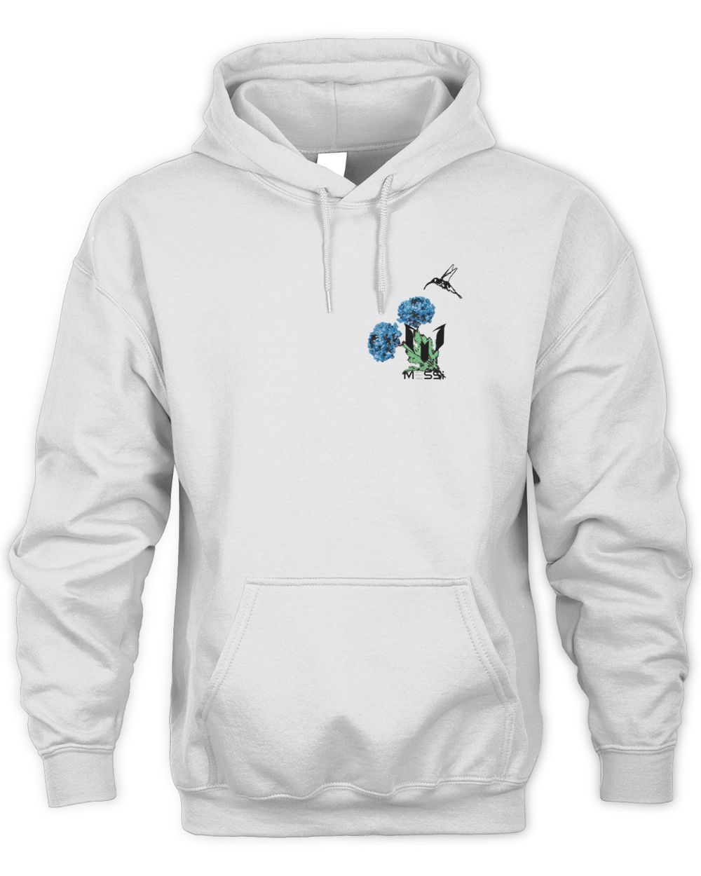 Messi Merch Flower & Hummingbird Shirt