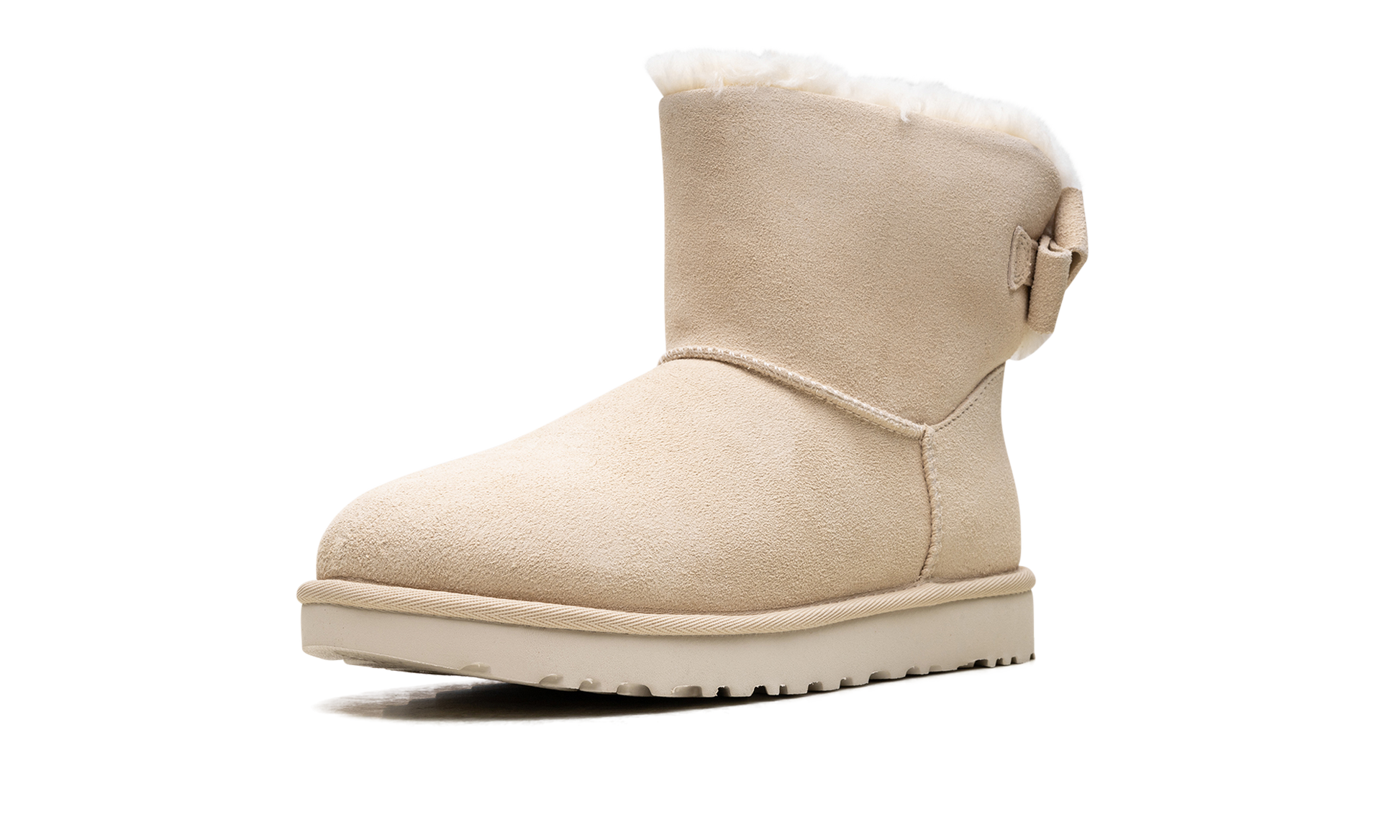 Mini Bailey Suede Bow Women "Cream" 1153514 CRM