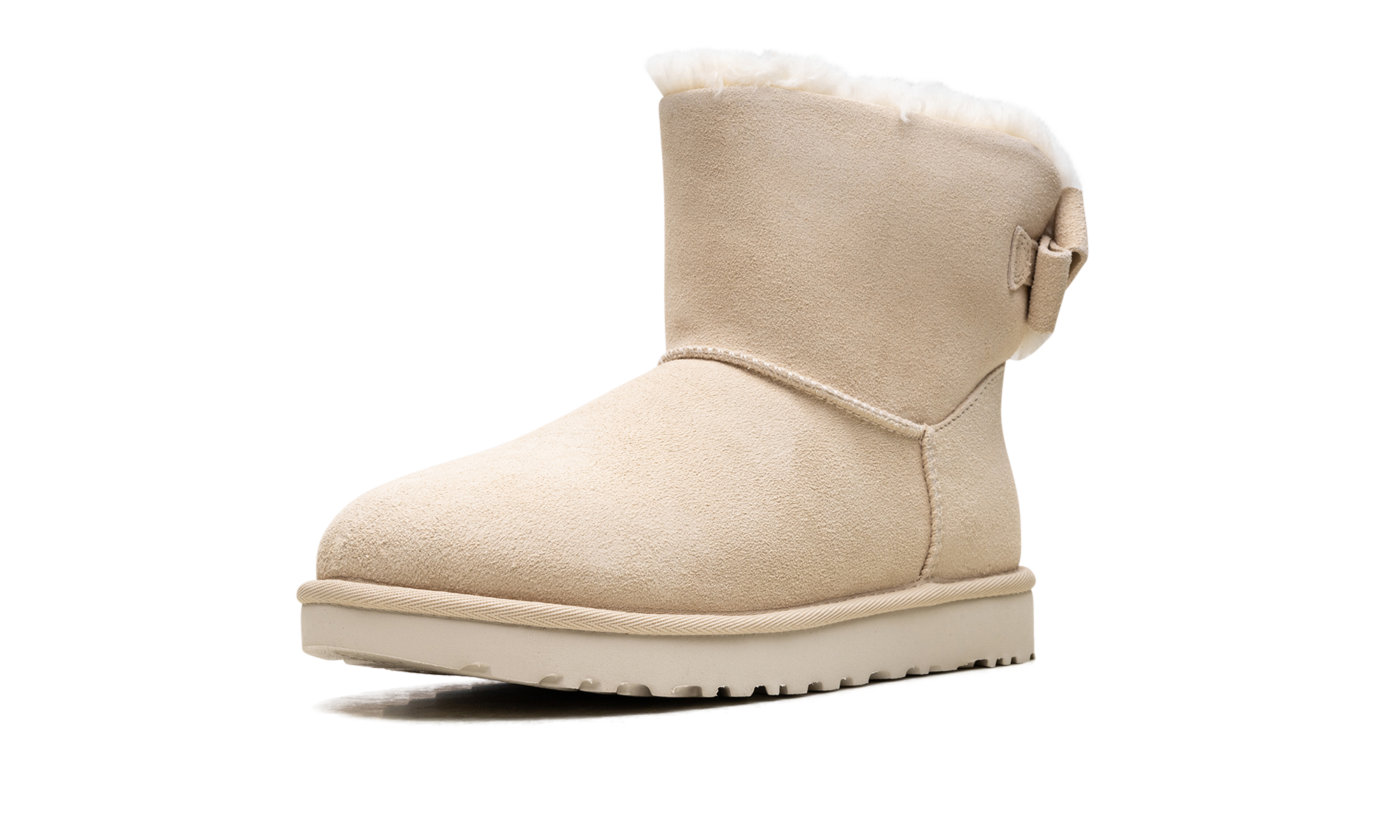 Mini Bailey Suede Bow Women "Cream" 1153514 CRM
