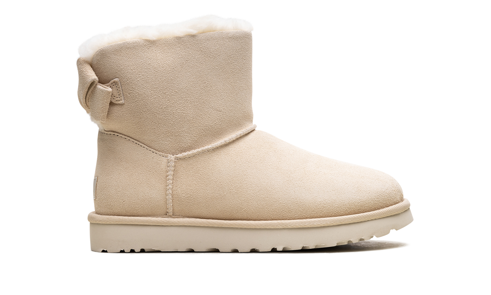 Mini Bailey Suede Bow Women "Cream" 1153514 CRM